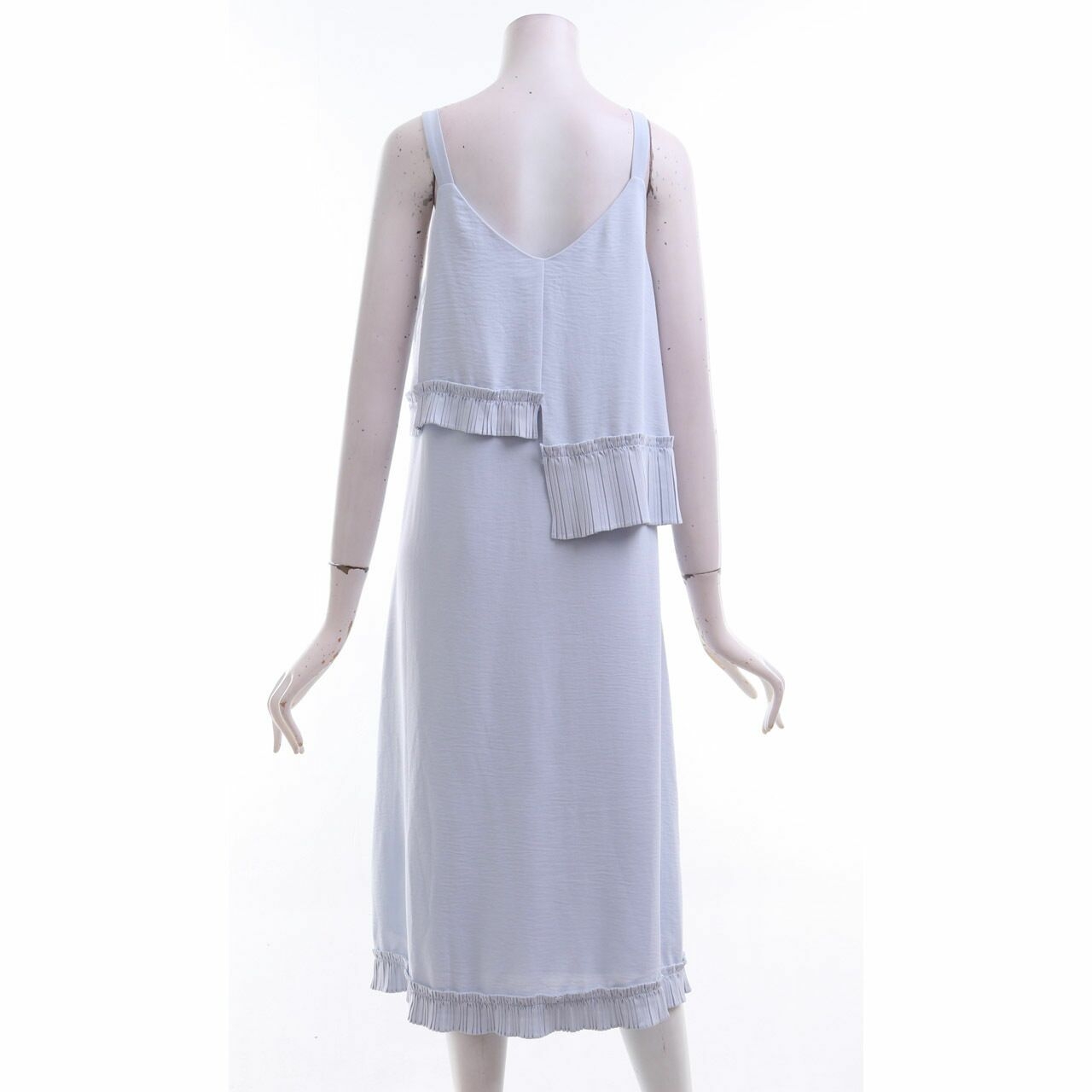 Love, Bonito Light Blue Pleats Midi Dress