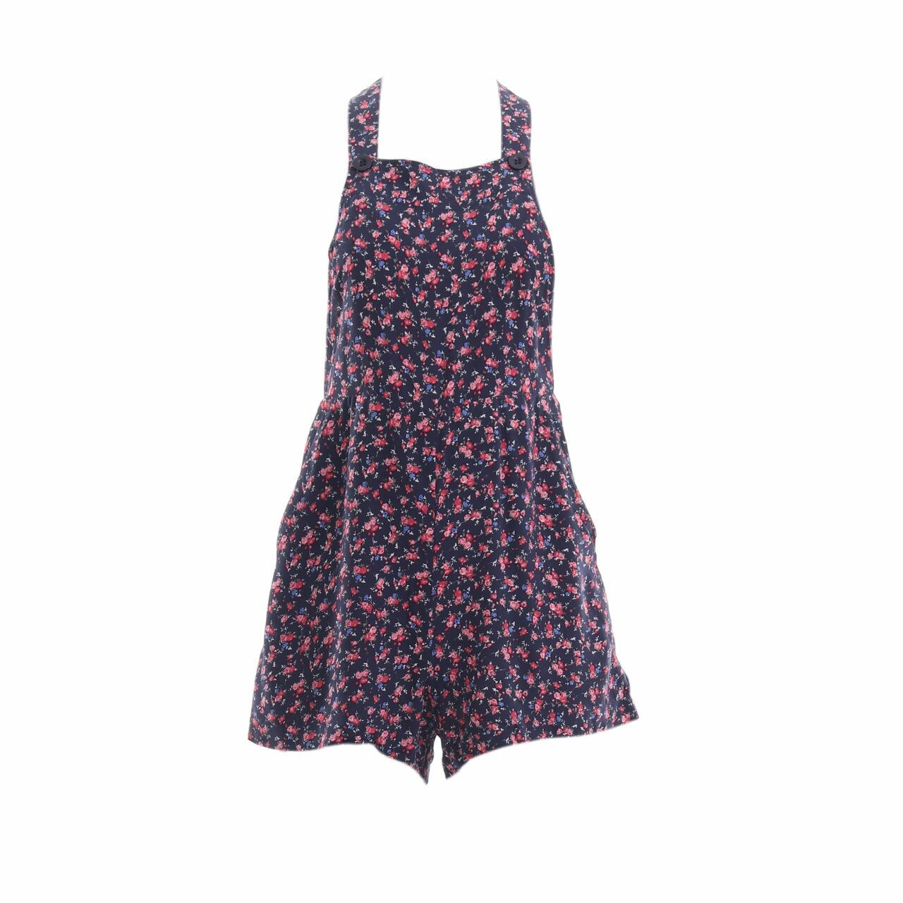 Cotton On Navy Floral Jumpsuit