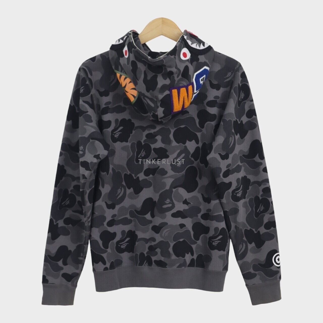 A Bathing Ape Shark Camo Grey Jacket