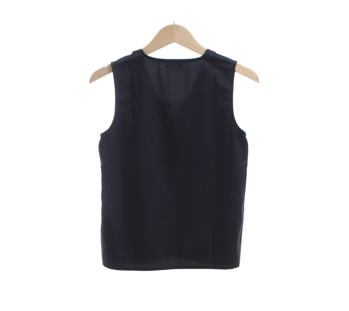 Zalora Black V-Neck Sleeveless