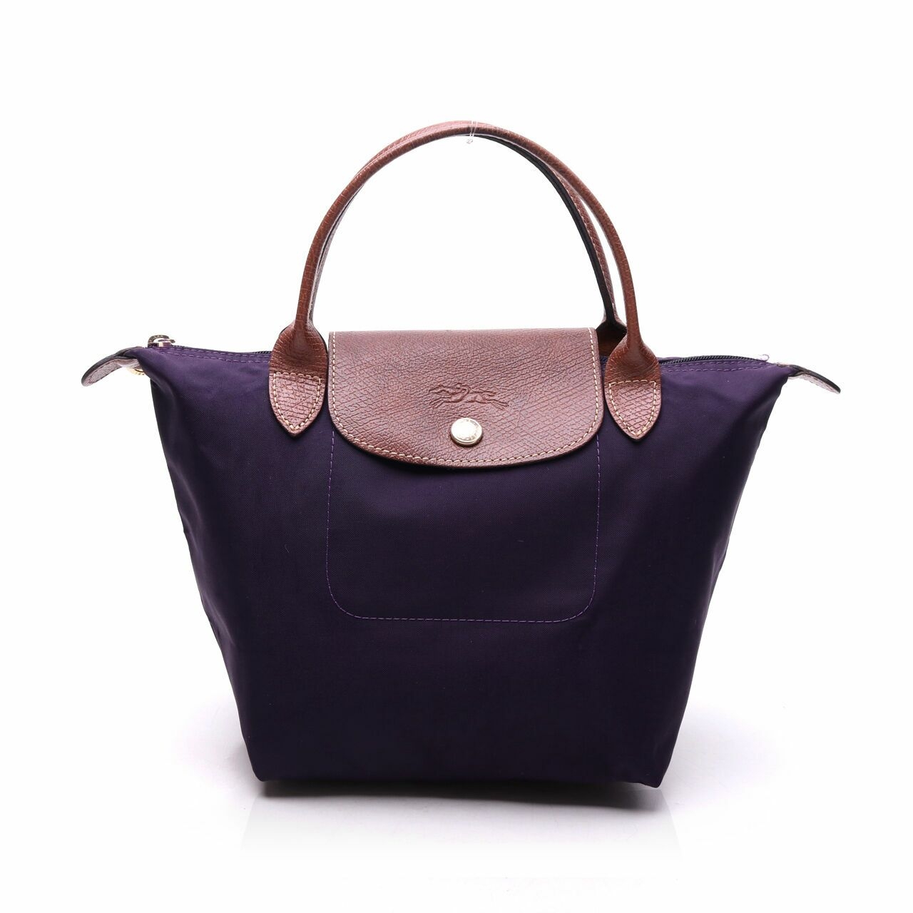 Longchamp Mini Le Pliage Purple Handbag