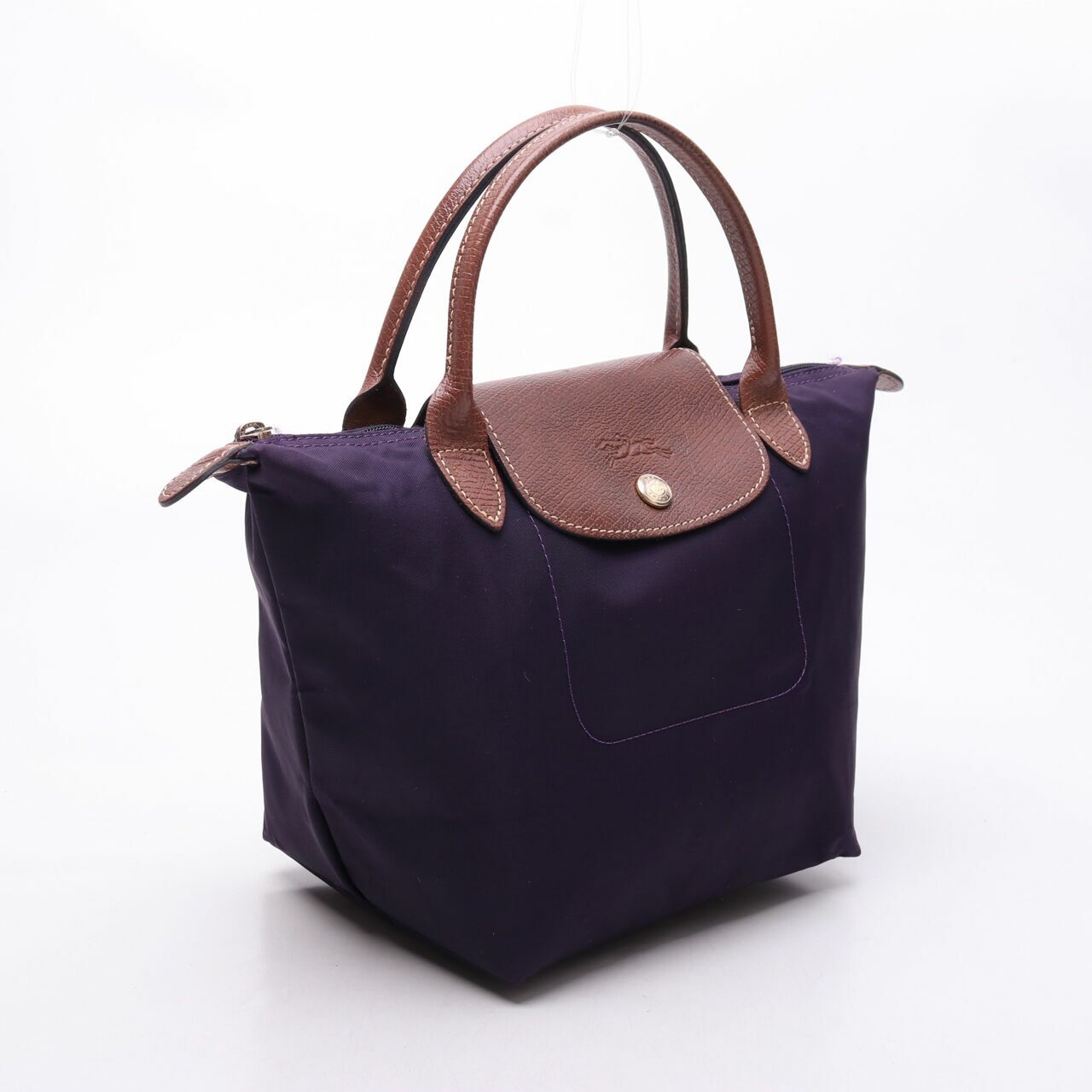 Longchamp Mini Le Pliage Purple Handbag