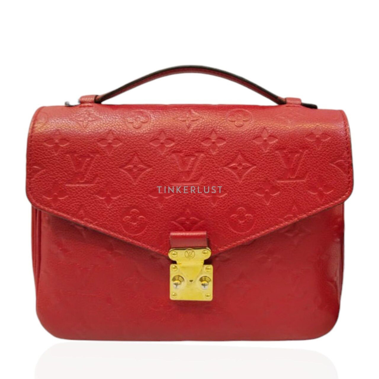 Louis Vuitton Metis Empreinte Red 2017 Satchel