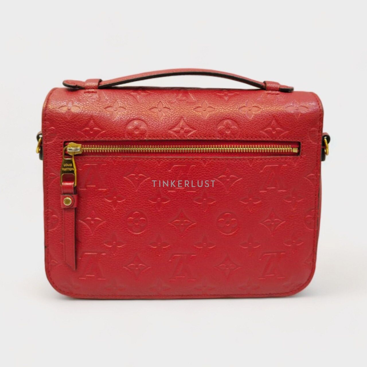 Louis Vuitton Metis Empreinte Red 2017 Satchel