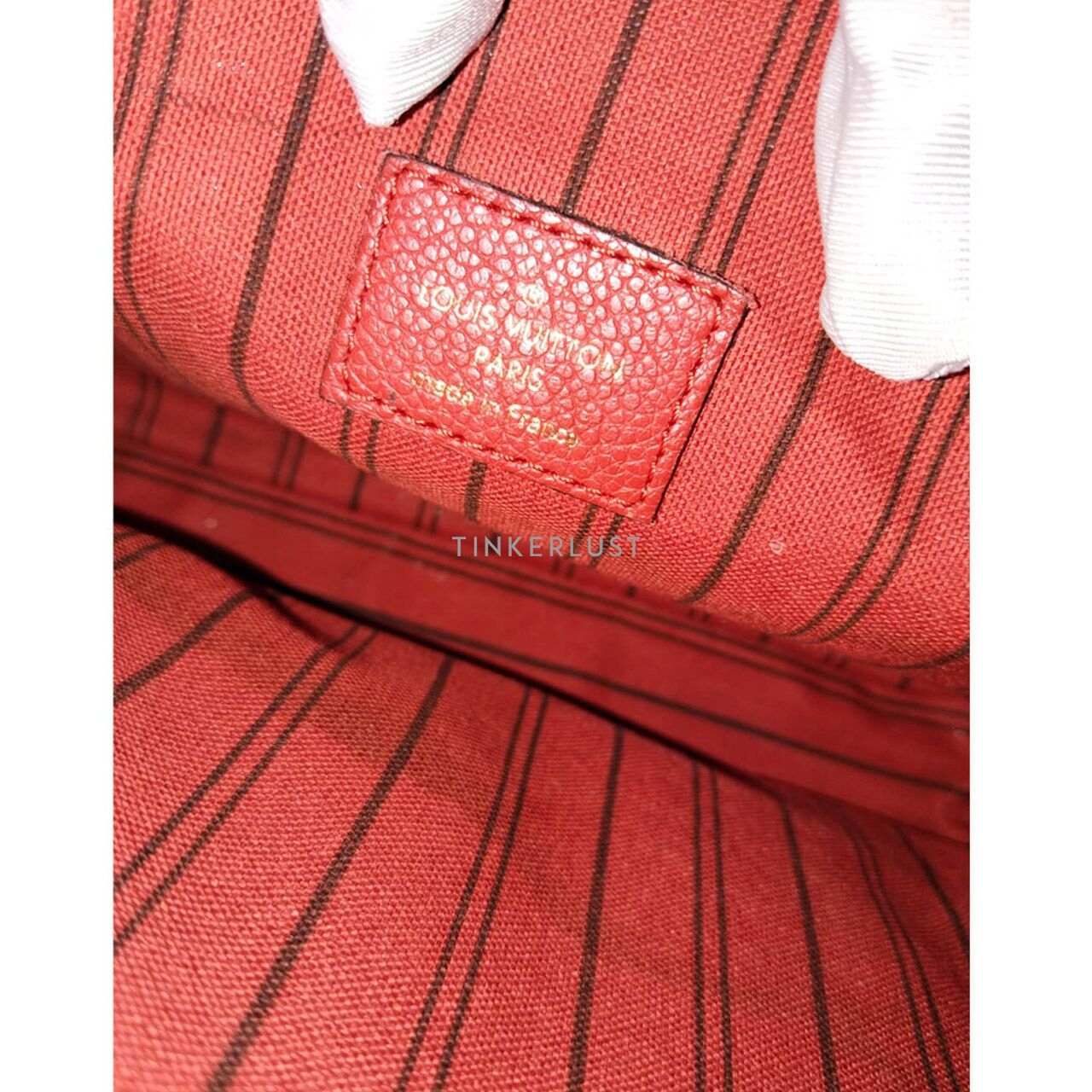 Louis Vuitton Metis Empreinte Red 2017 Satchel