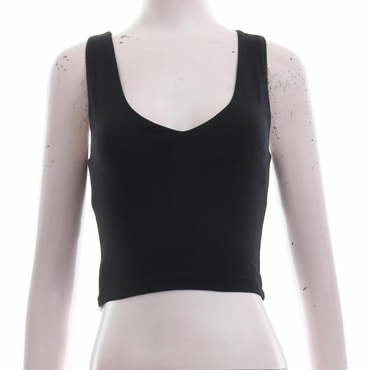 Supre Black Crop Sleeveless