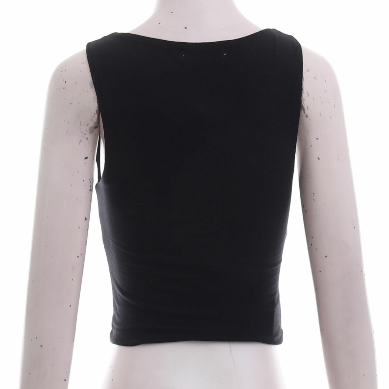 Supre Black Crop Sleeveless