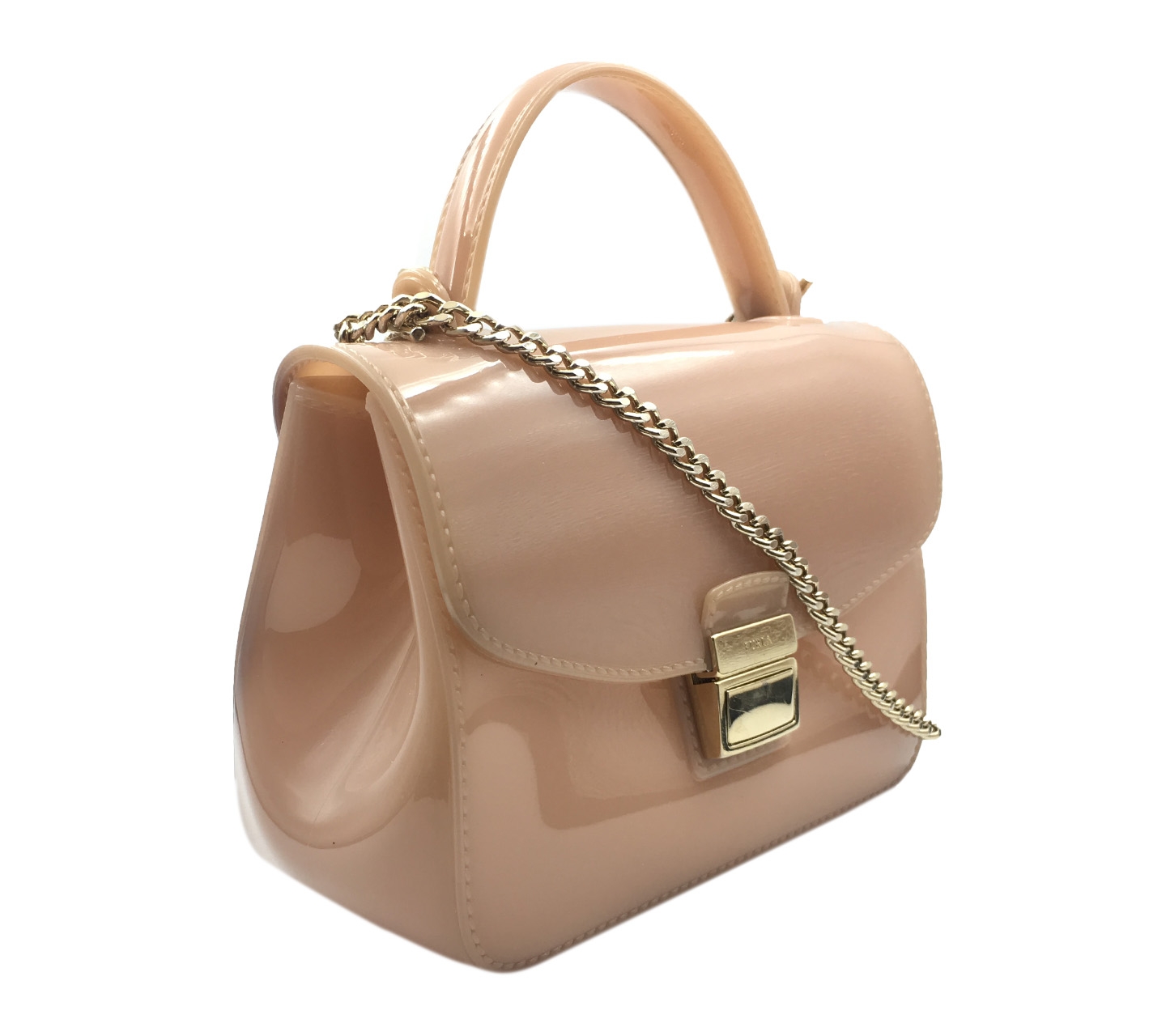 Furla Pink Candy Metropolis Mini Crossbody Sling Bag