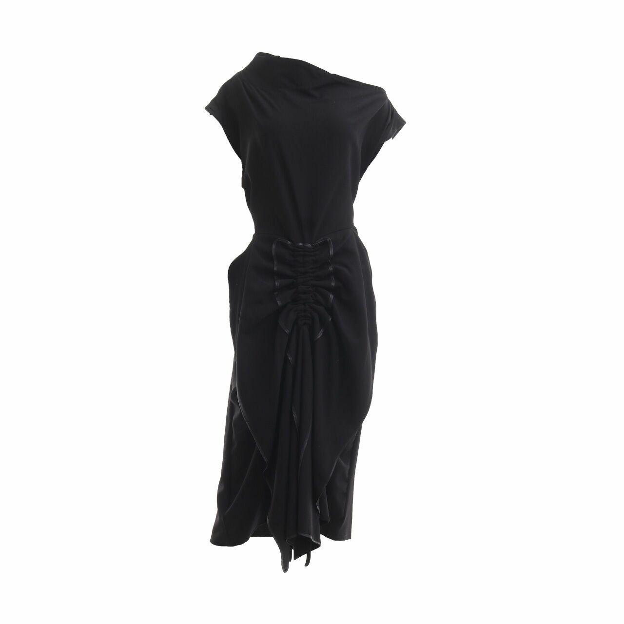 Maryalle Black Midi Dress