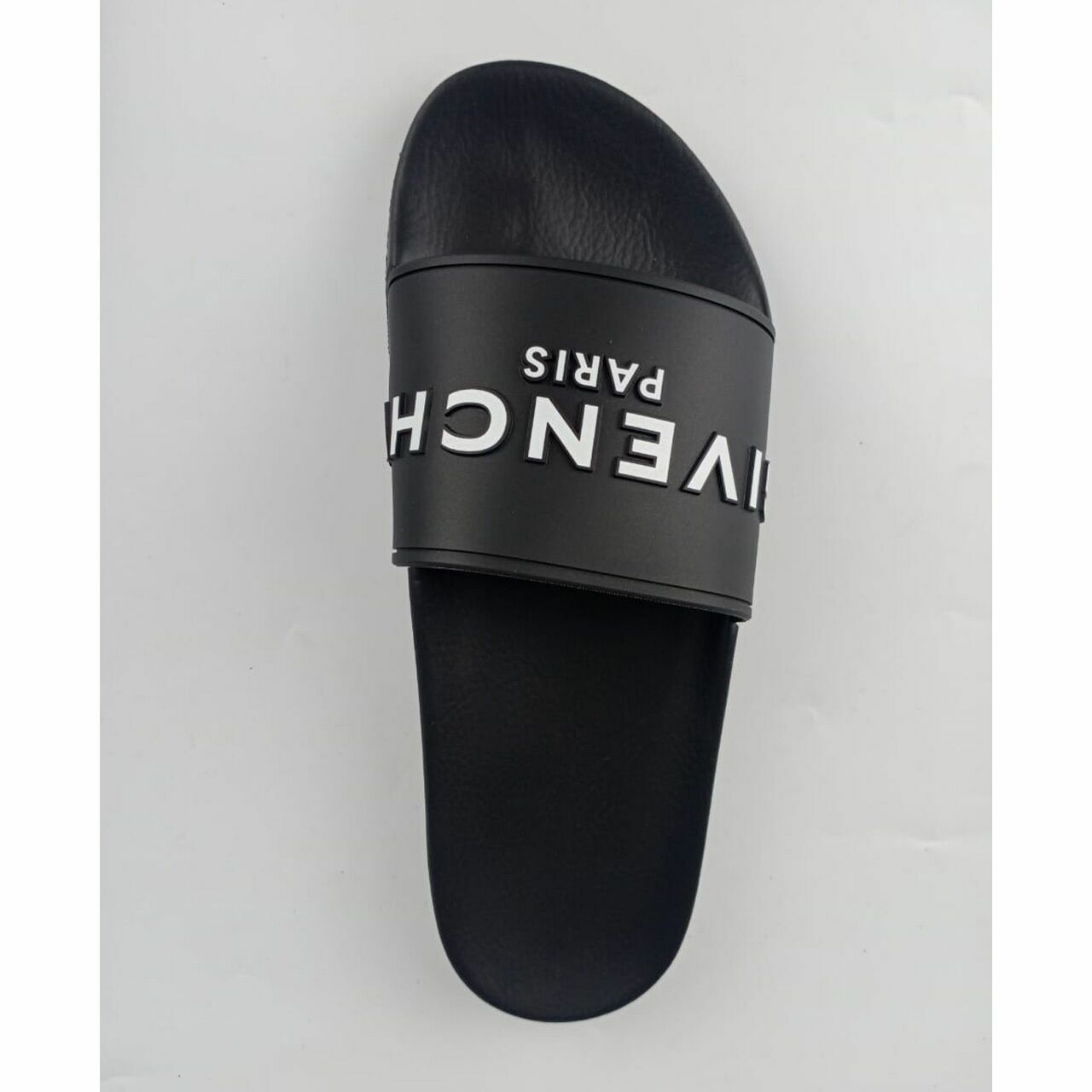 Givenchy Logo Slides in Black Sandals