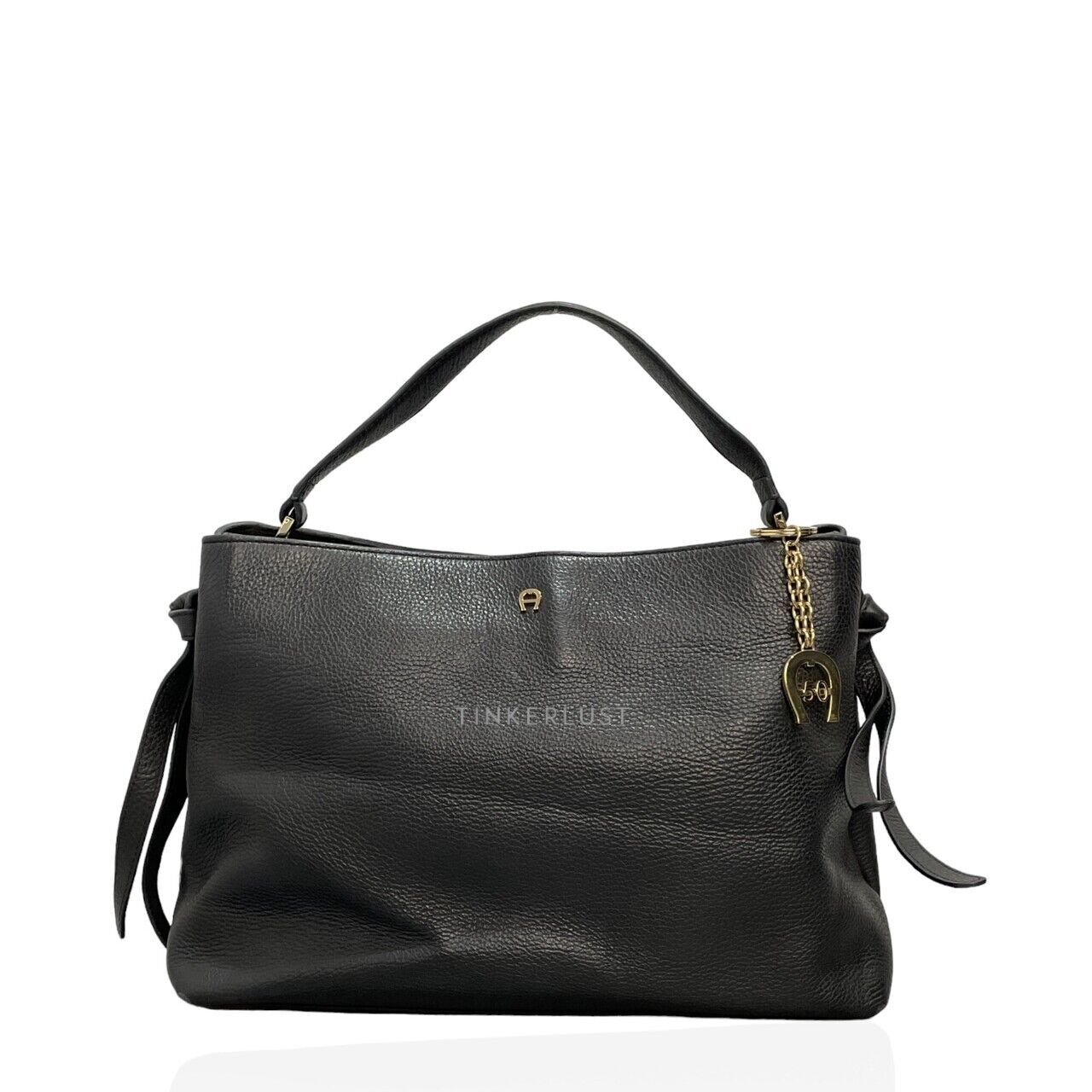 Aigner Black Satchel