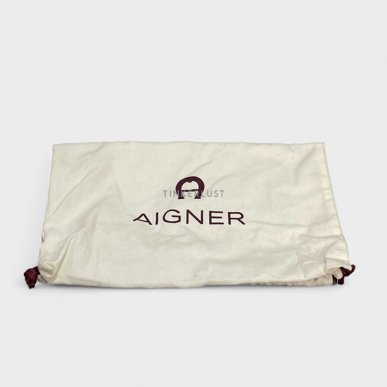 Aigner Roma Brown Leather GHW Sling Bag