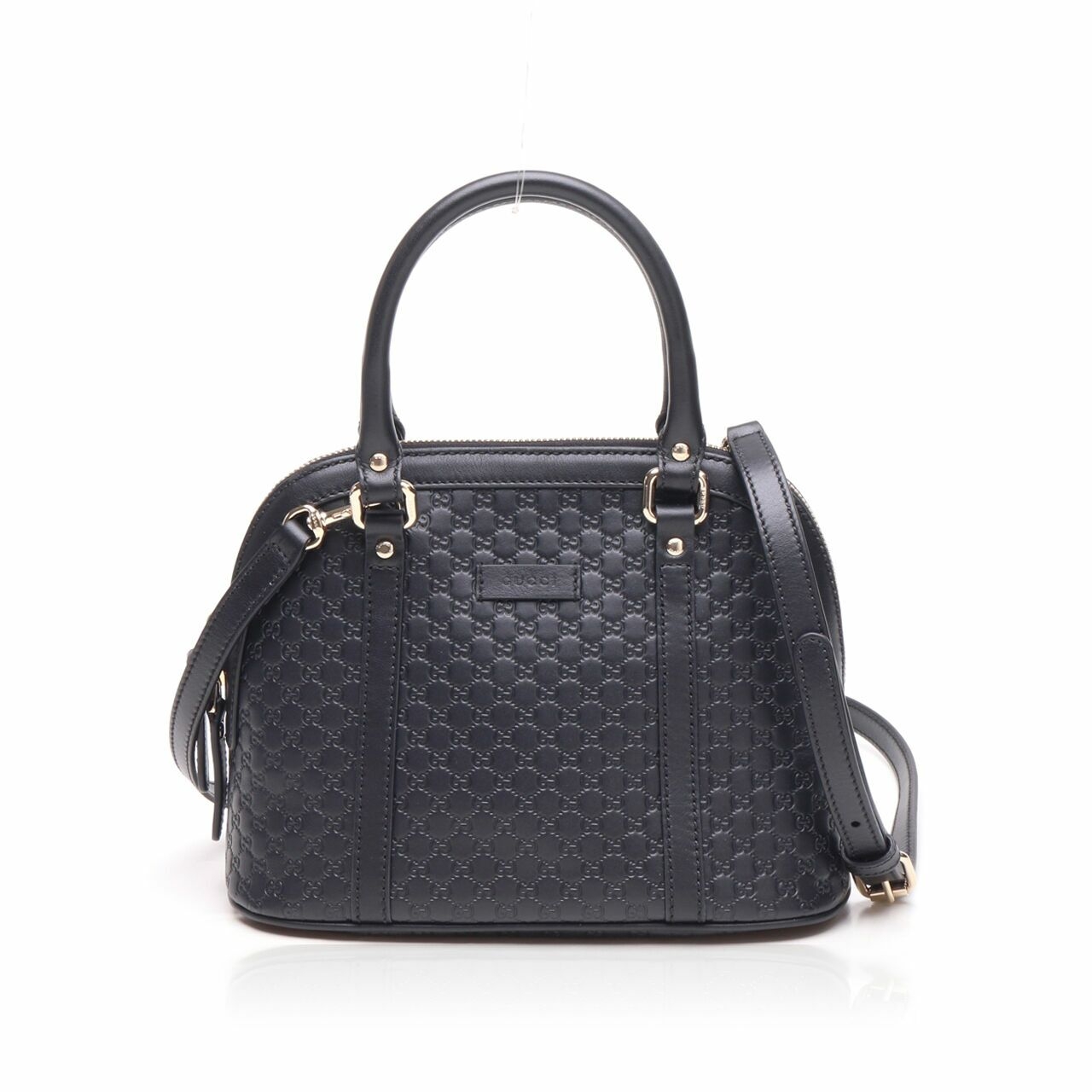 Gucci Microguccissima Mini Dome Bag Black Satchel