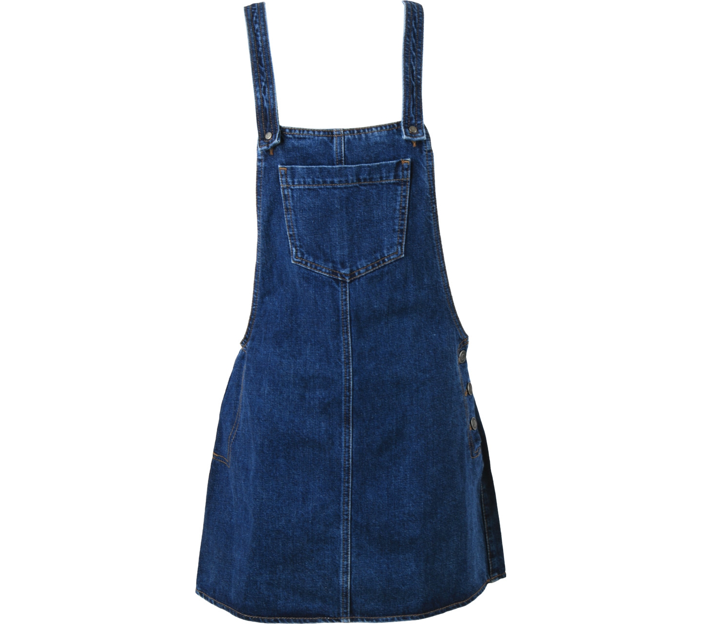 Topshop Dark Blue Playsuit Mini Dress