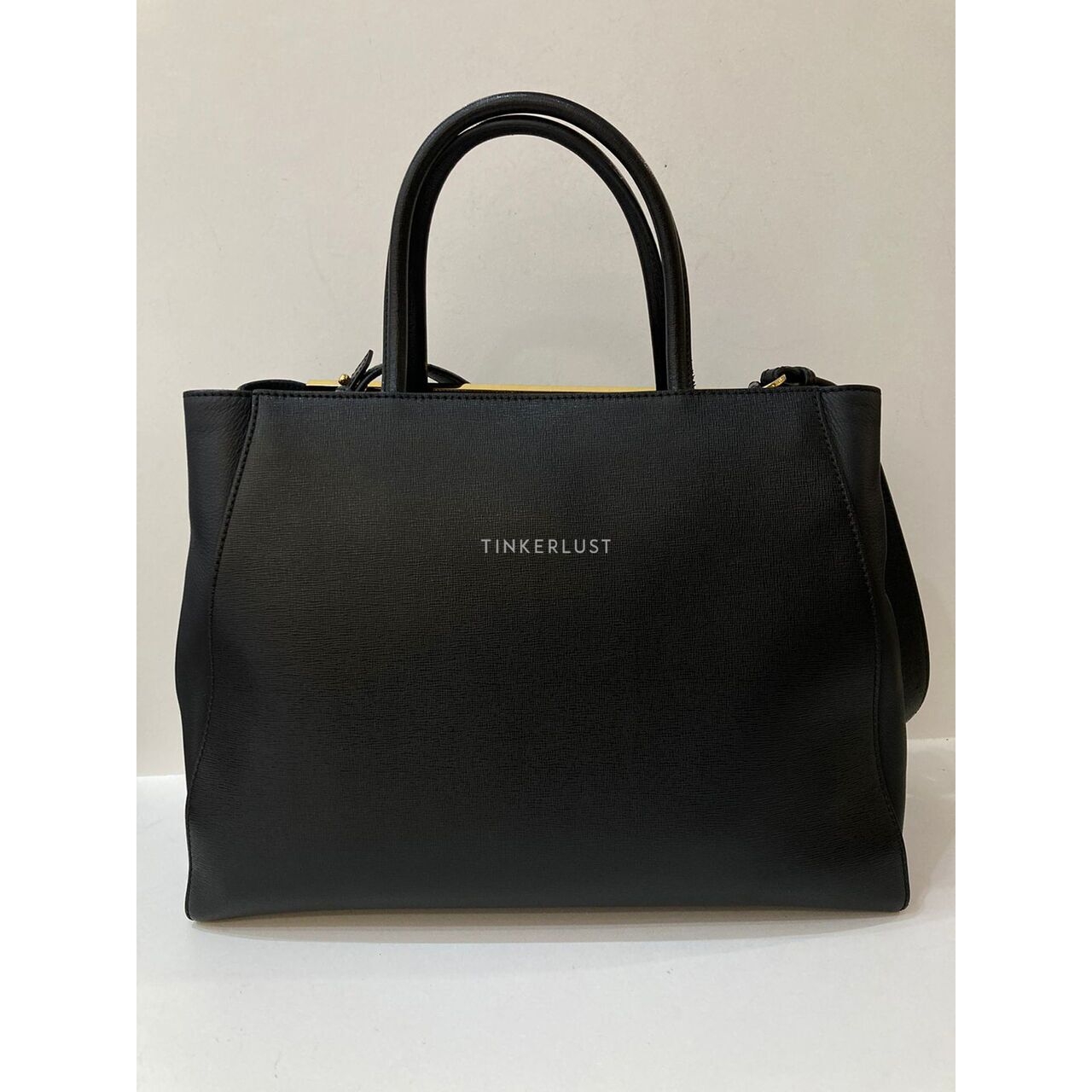 Fendi 2Jours Black GHW Satchel