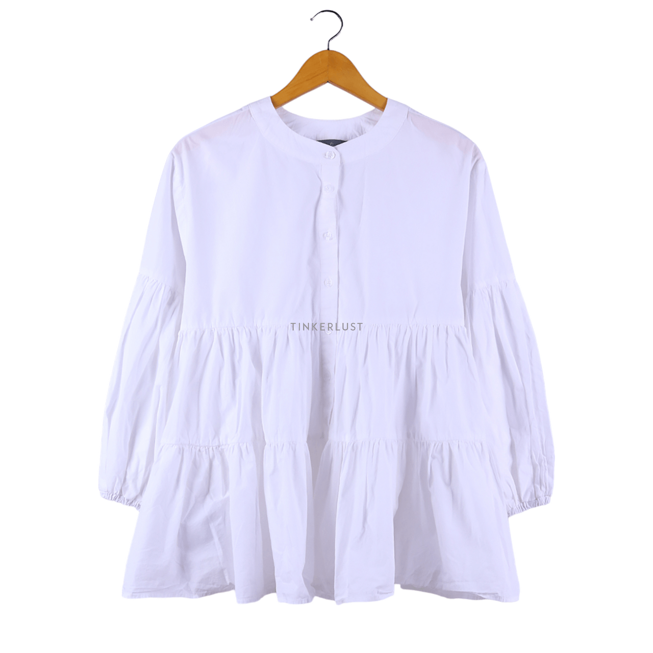 Benang Jarum White Blouse