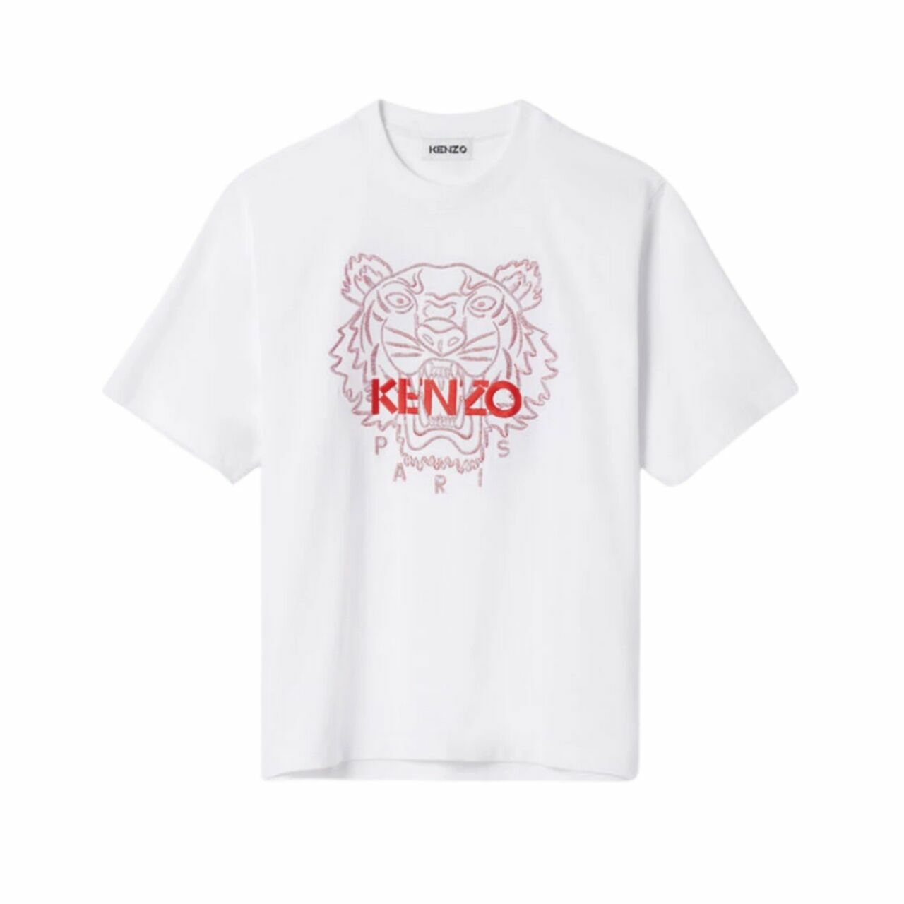 Kenzo Red/White Tiger T-Shirt