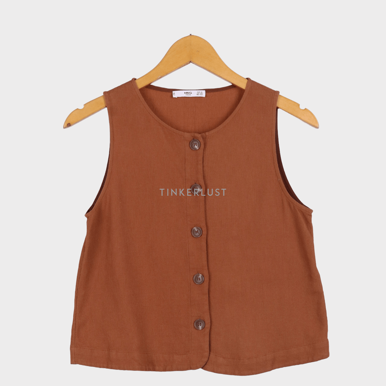 Mango Brown Sleeveless