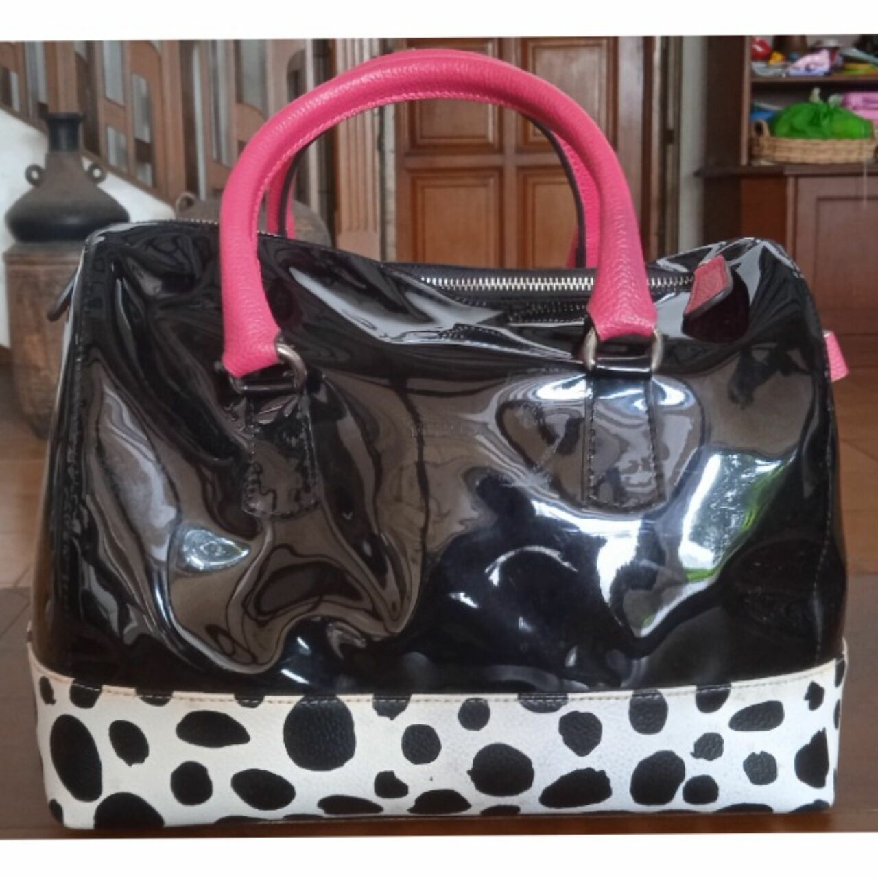 Furla Candy Dalmatian Handbag