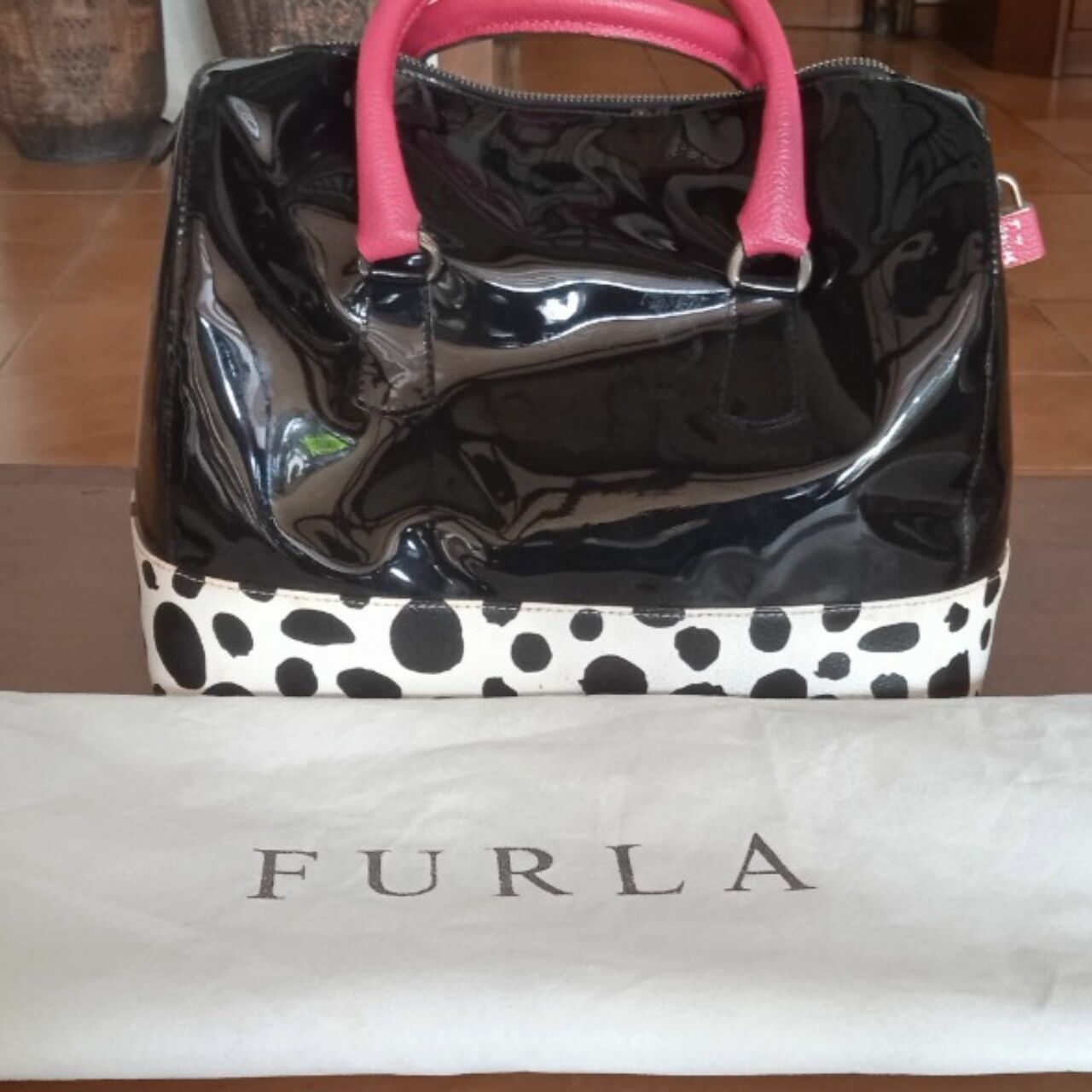 Furla Candy Dalmatian Handbag