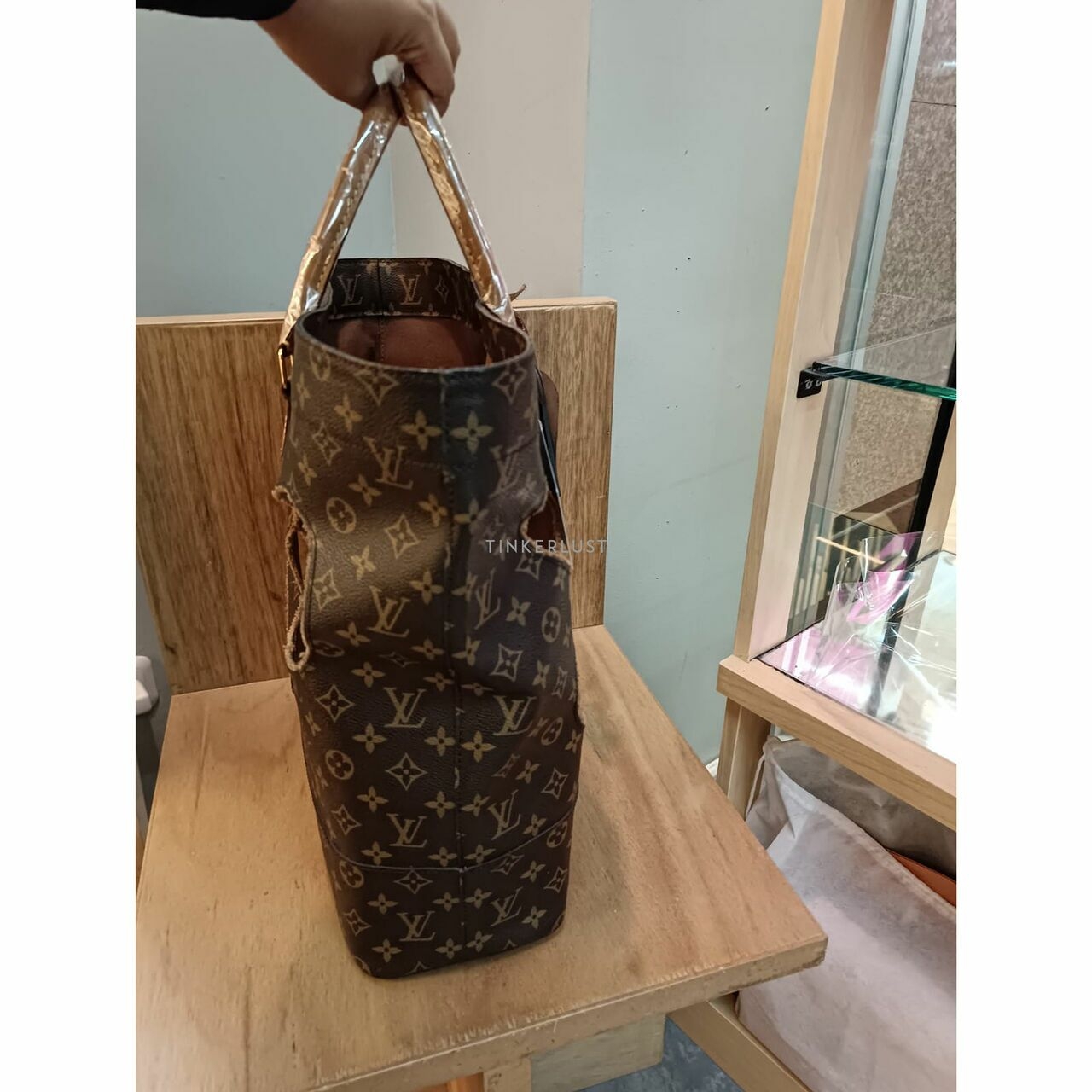 Louis Vuitton x Rei Kawakubo Brown Monogram Tote Bag