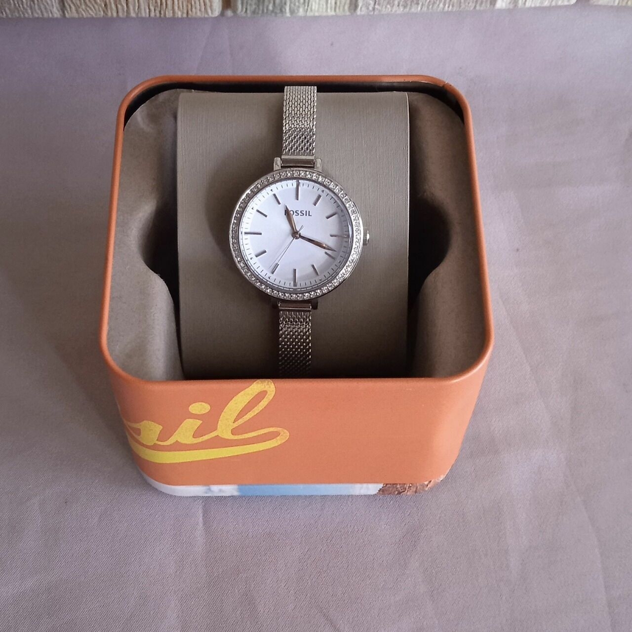 Fossil Bq3455 Stainless Silver