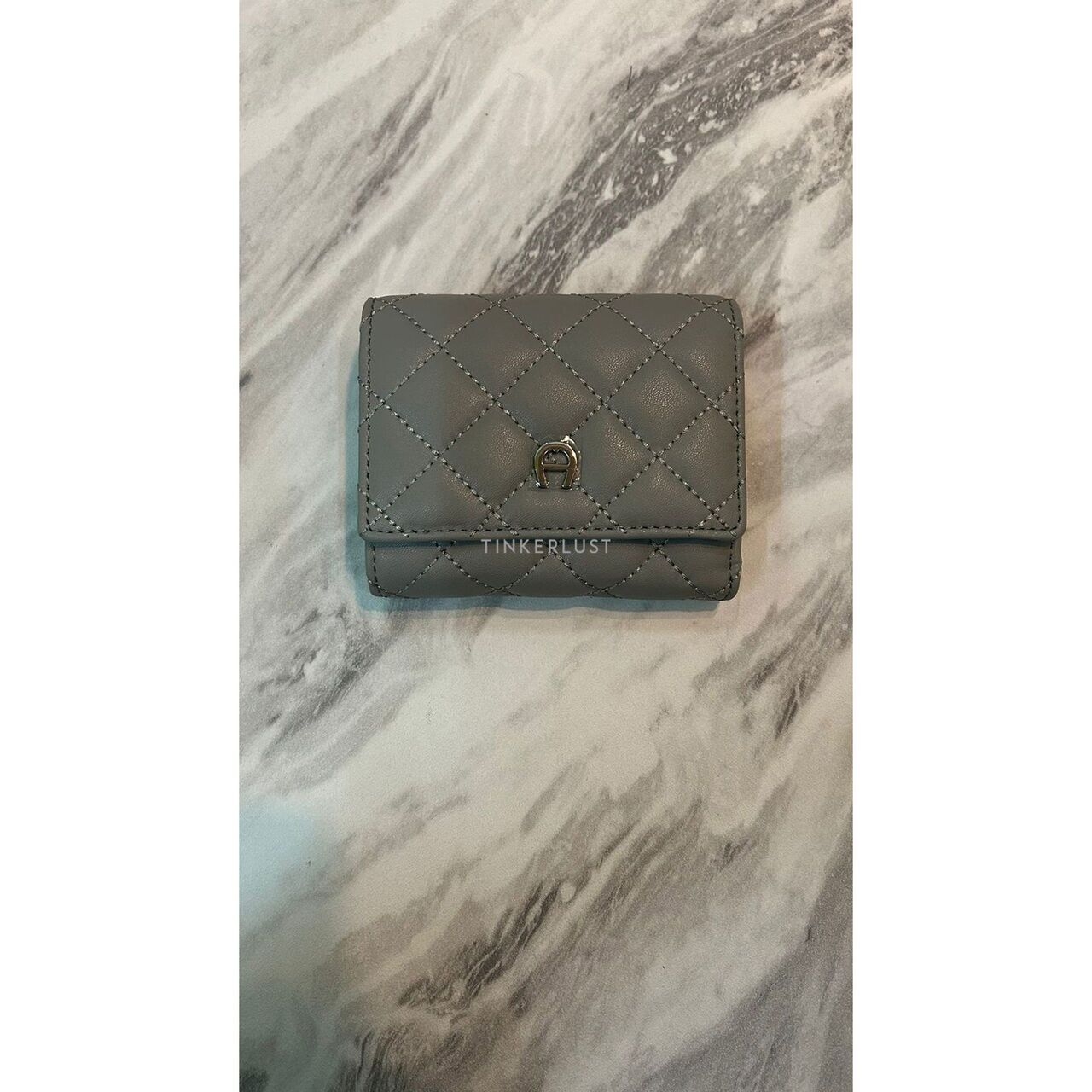 Aigner Slate Grey Bifold Wallet