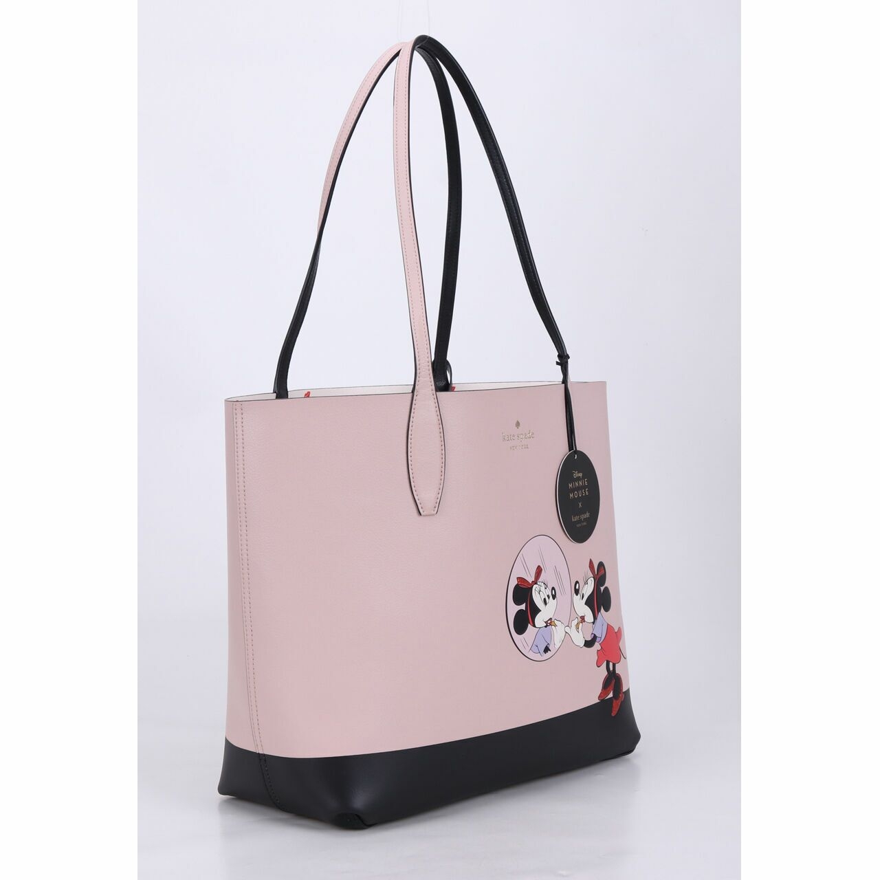 Kate Spade X Disney Minnie Mouse Large Reversible Tote Pale Vellum Multi 