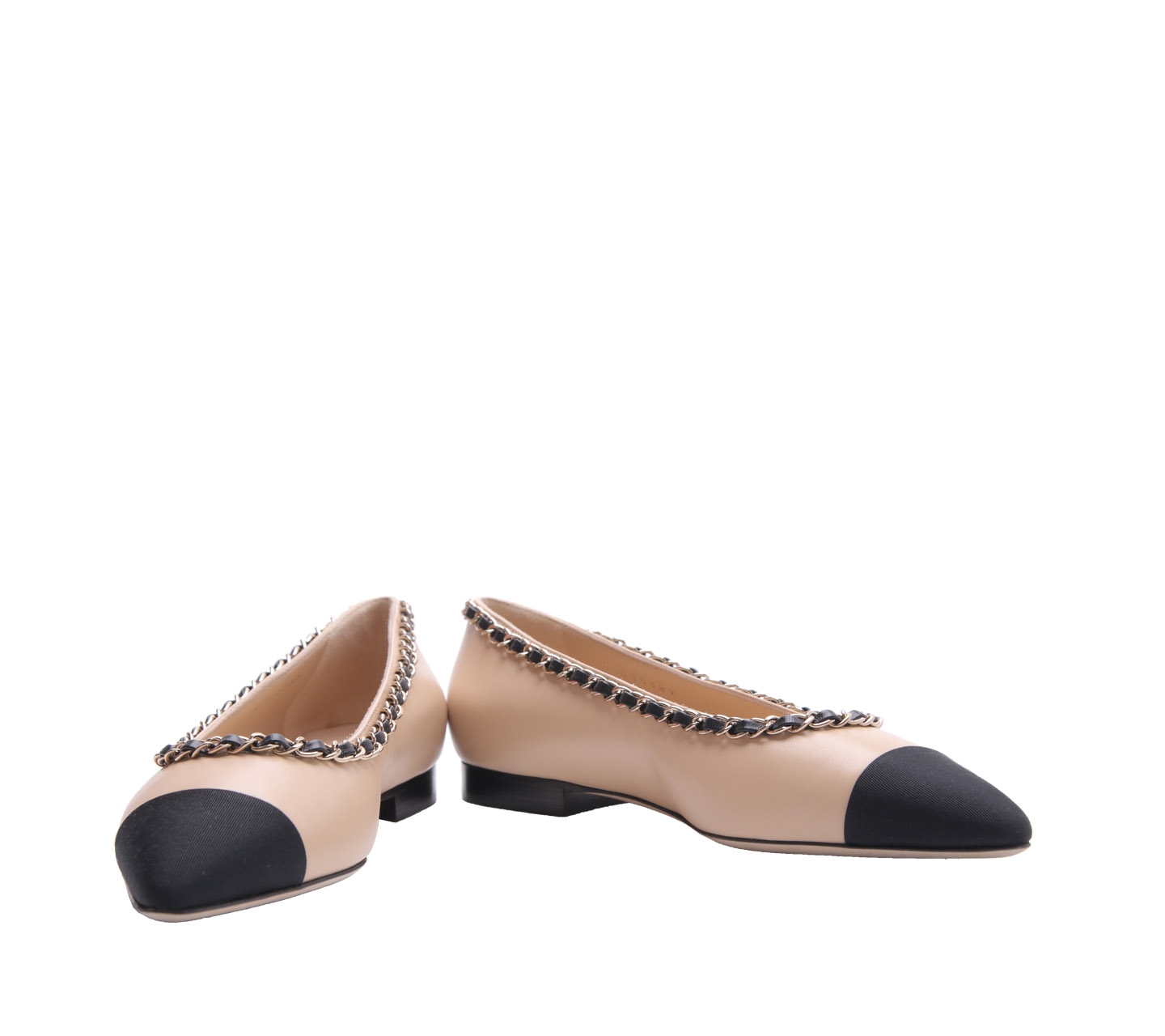 Chanel Nude Flats