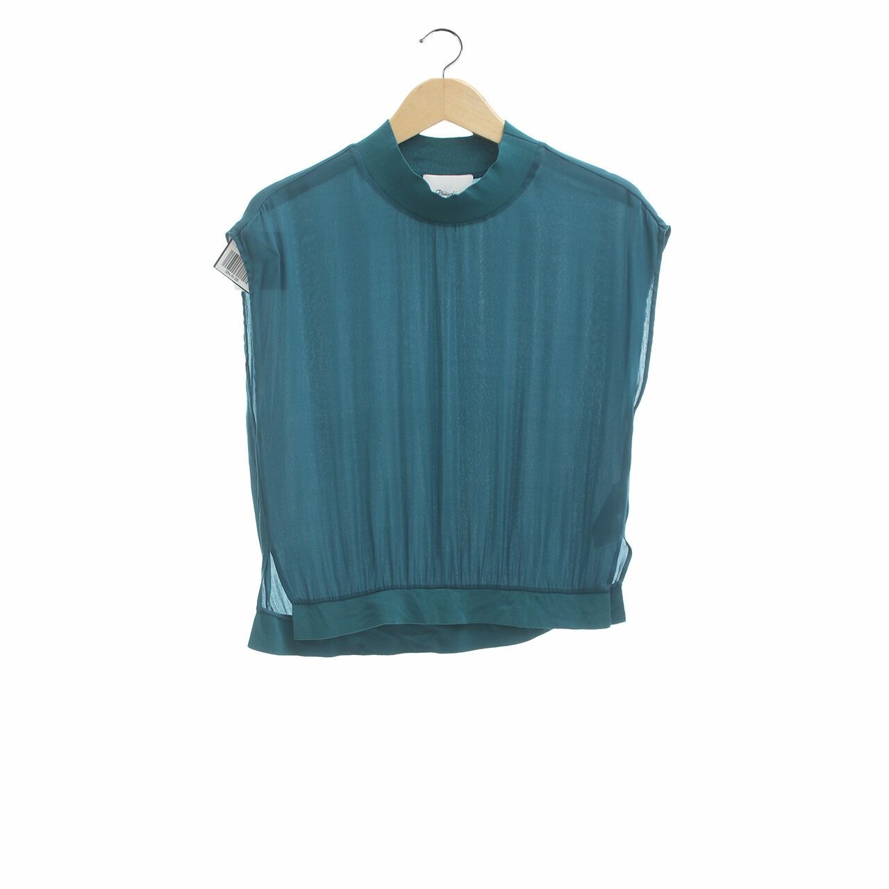 3.1 Phillip Lim Turquoise Sleeveless