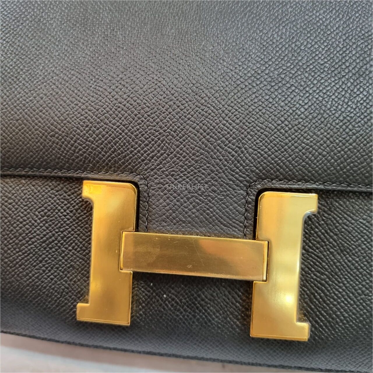 Hermes Constance 24 Black Epsom GHW #T Sling Bag