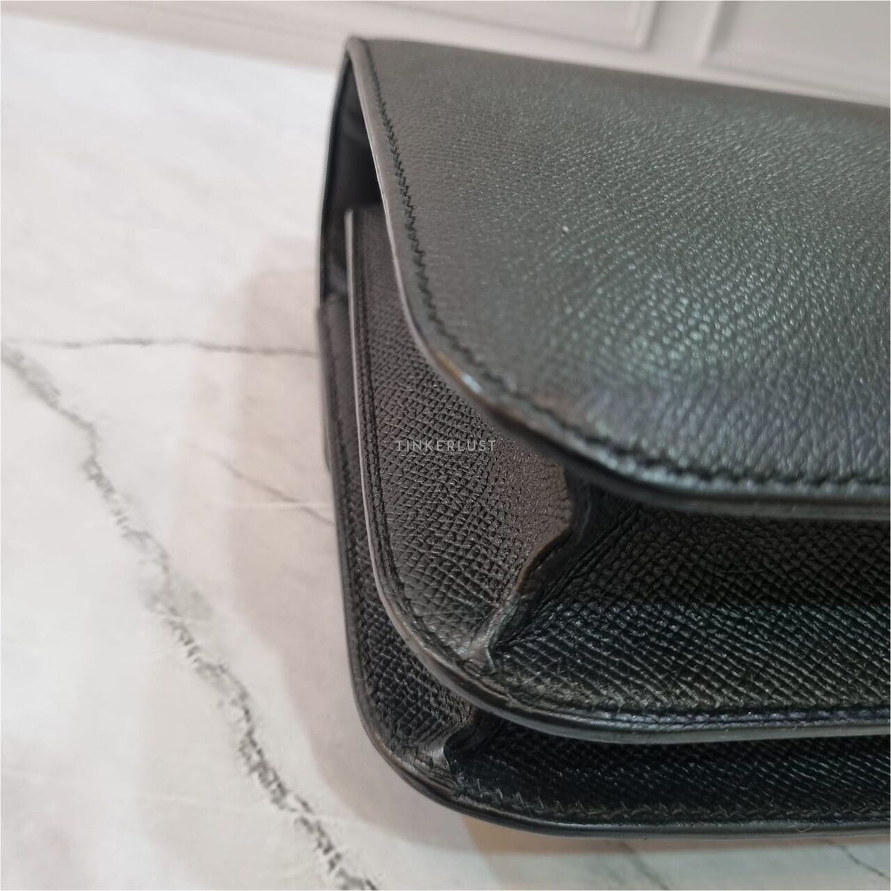 Hermes Constance 24 Black Epsom GHW #T Sling Bag