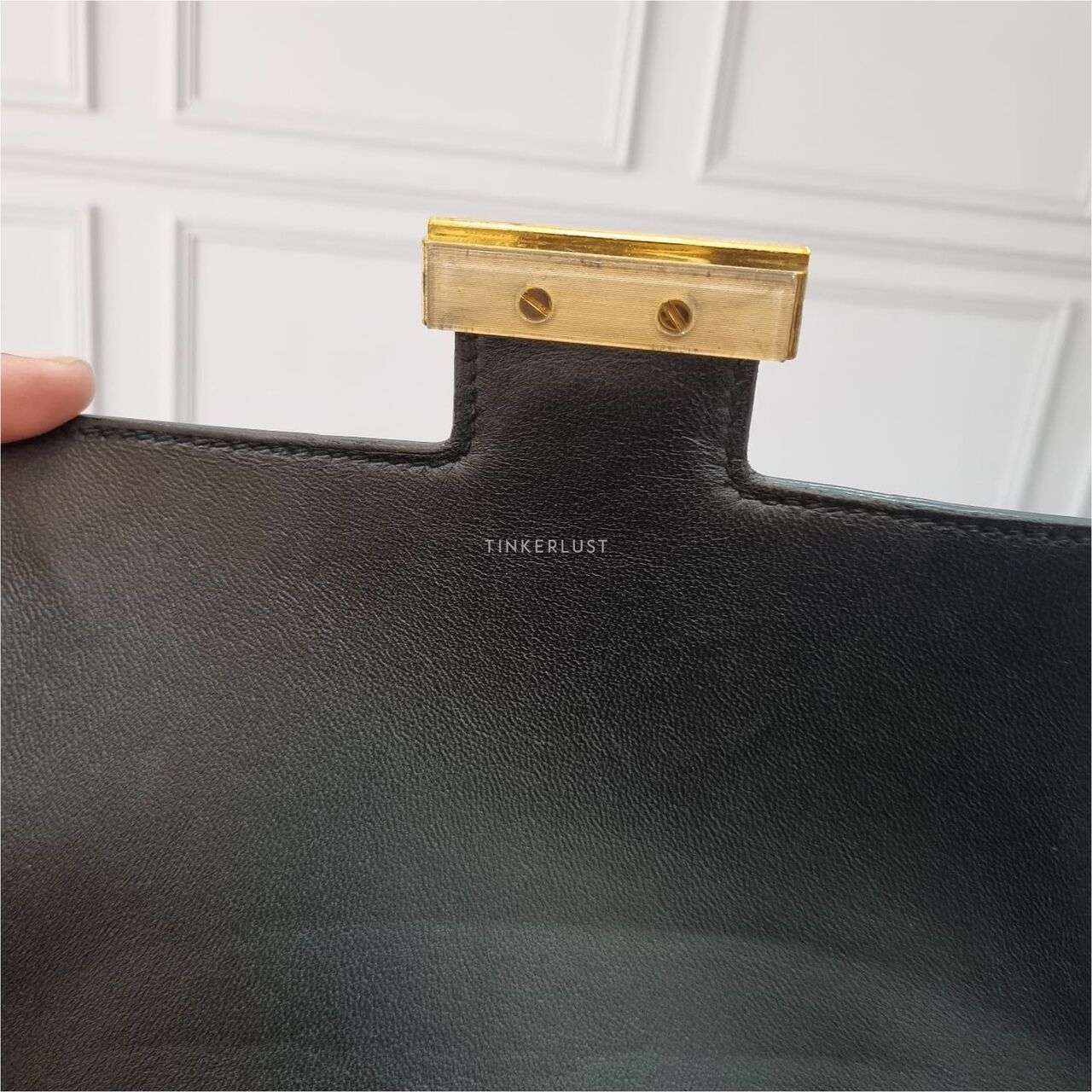 Hermes Constance 24 Black Epsom GHW #T Sling Bag