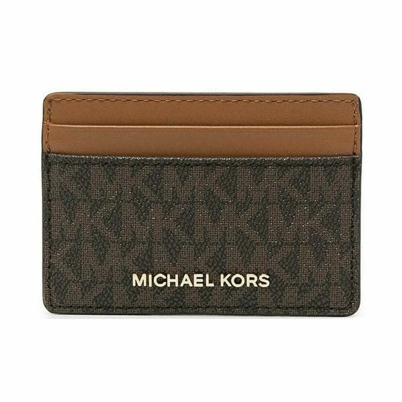 Michael Kors Jet Set Card Holder Brown