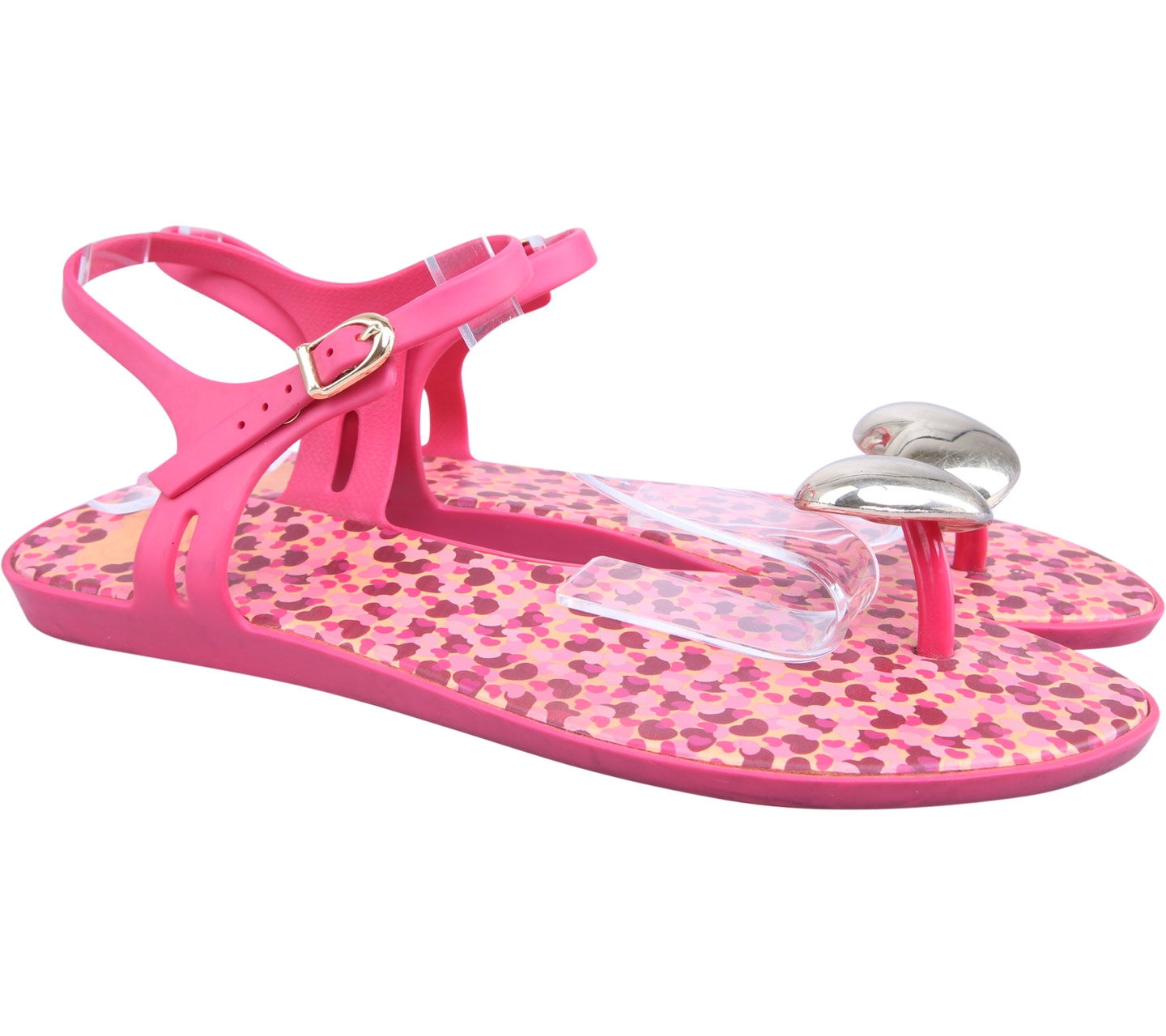 Melissa Pink Patterned Sandals