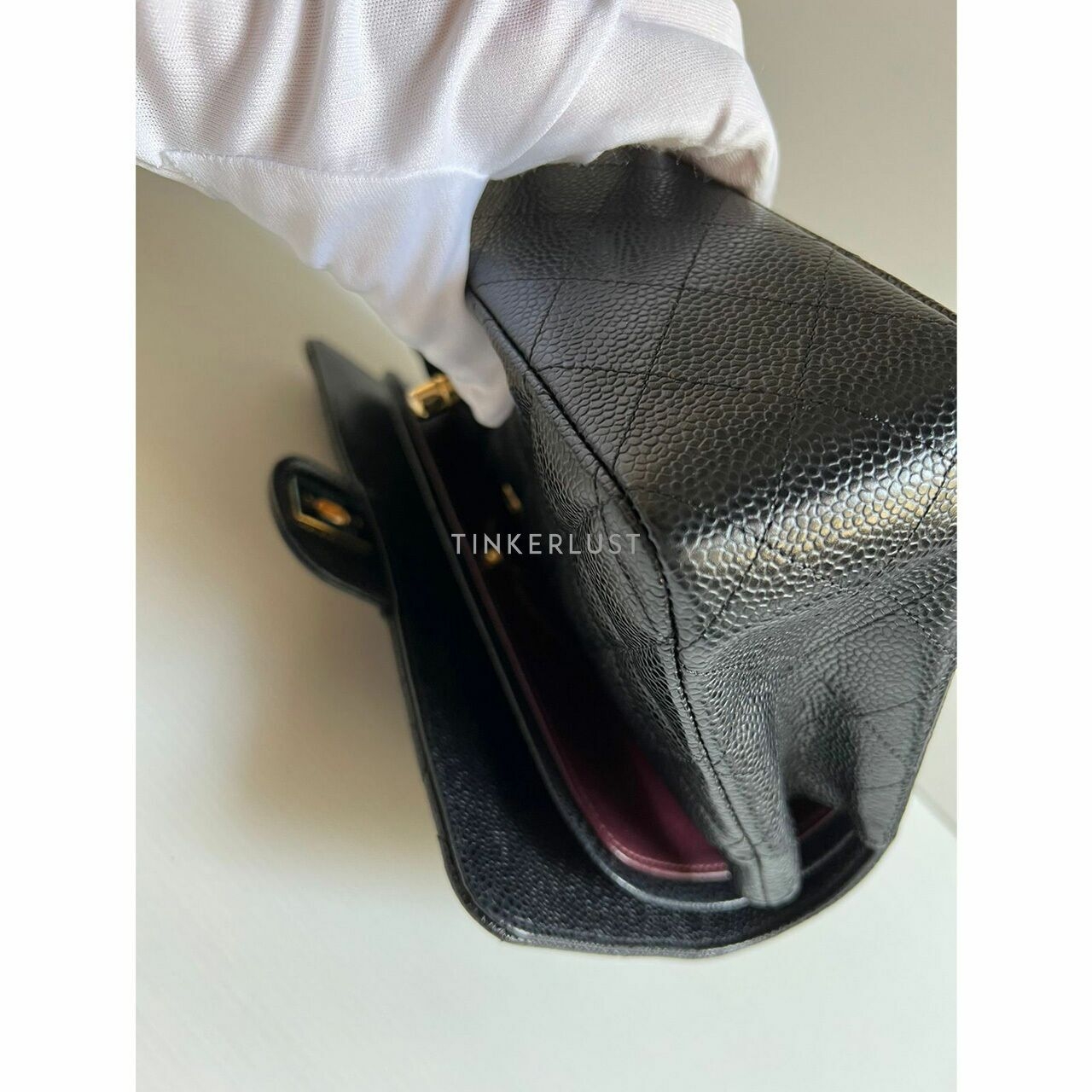 Chanel Classic Medium Black #23 GHW Shoulder Bag