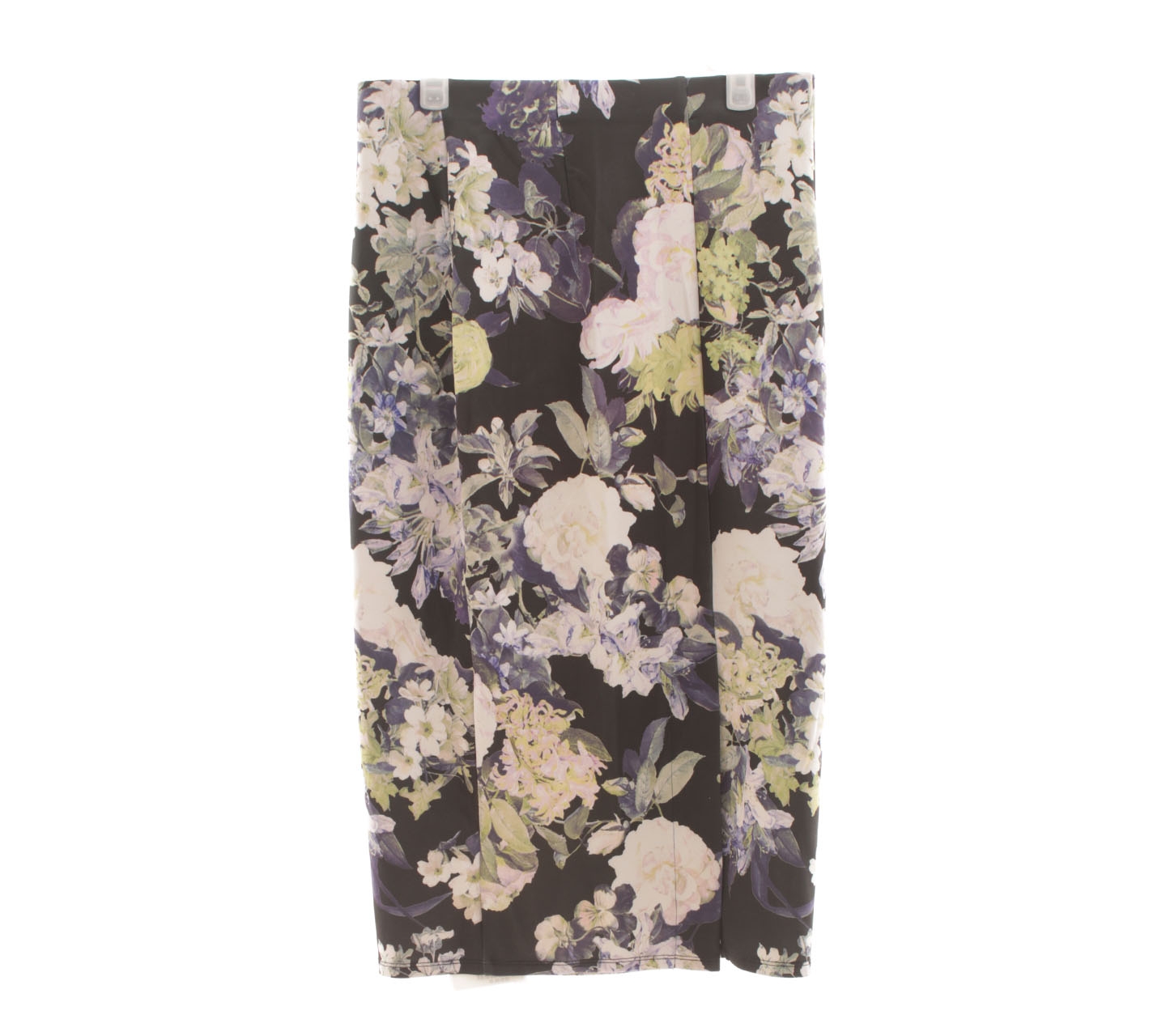 Dorothy Perkins Black Floral Midi Skirt