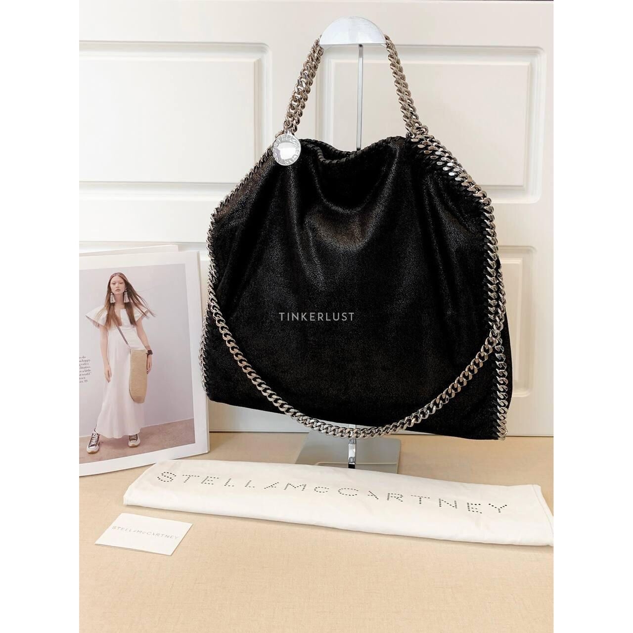 Stella McCartney Falabella Small Black Shoulder Bag