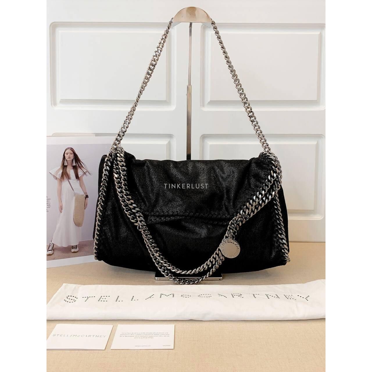 Stella McCartney Falabella Small Black Shoulder Bag