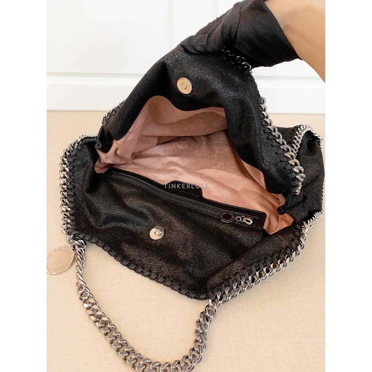 Stella McCartney Falabella Small Black Shoulder Bag