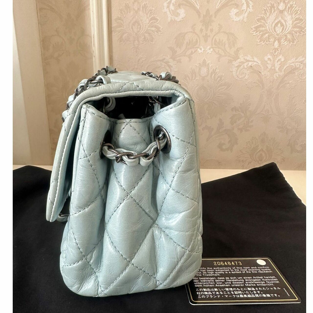 Chanel Baby Blue RHW #20 Shoulder Bag