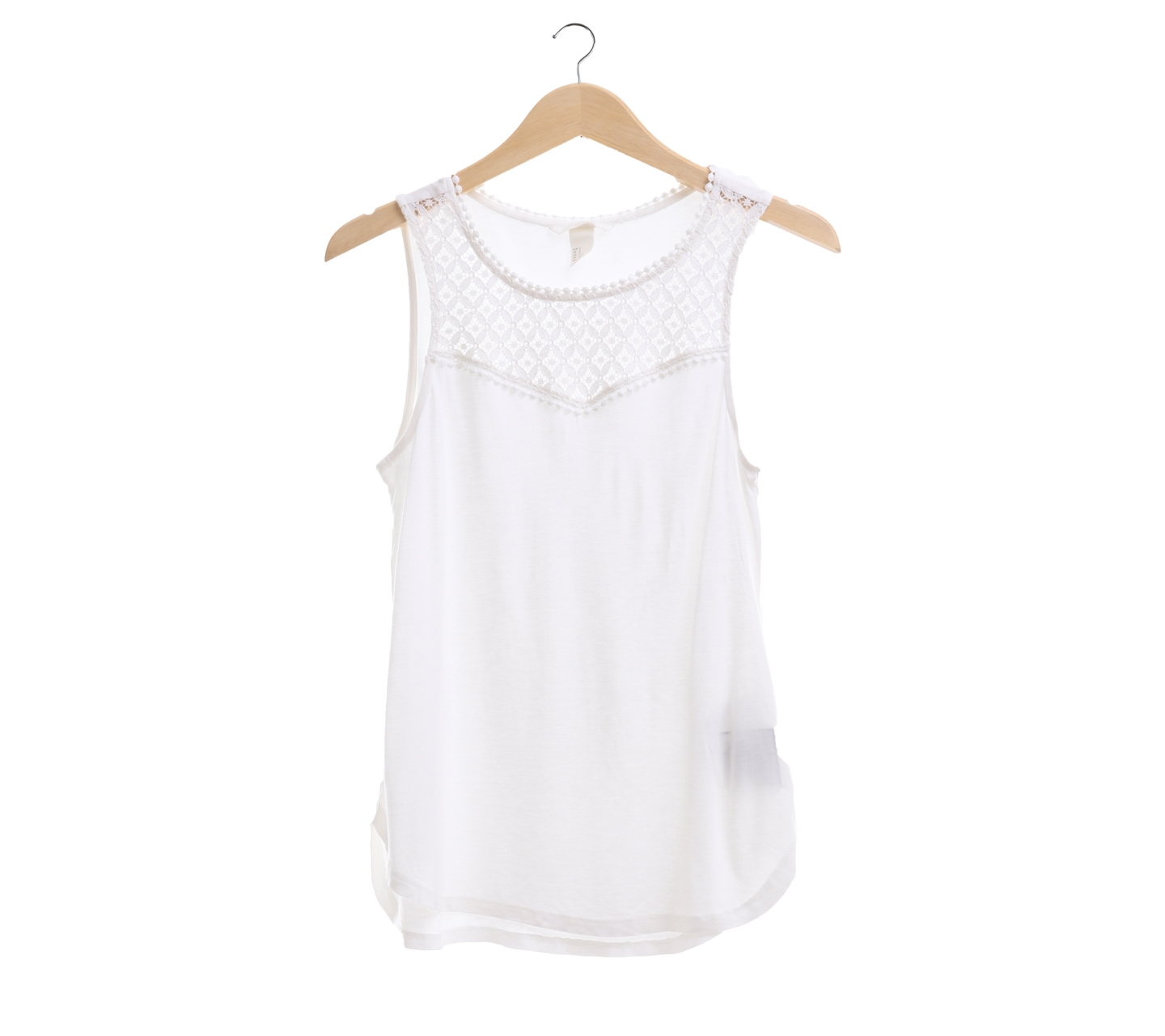 H&M Off White Sleeveless