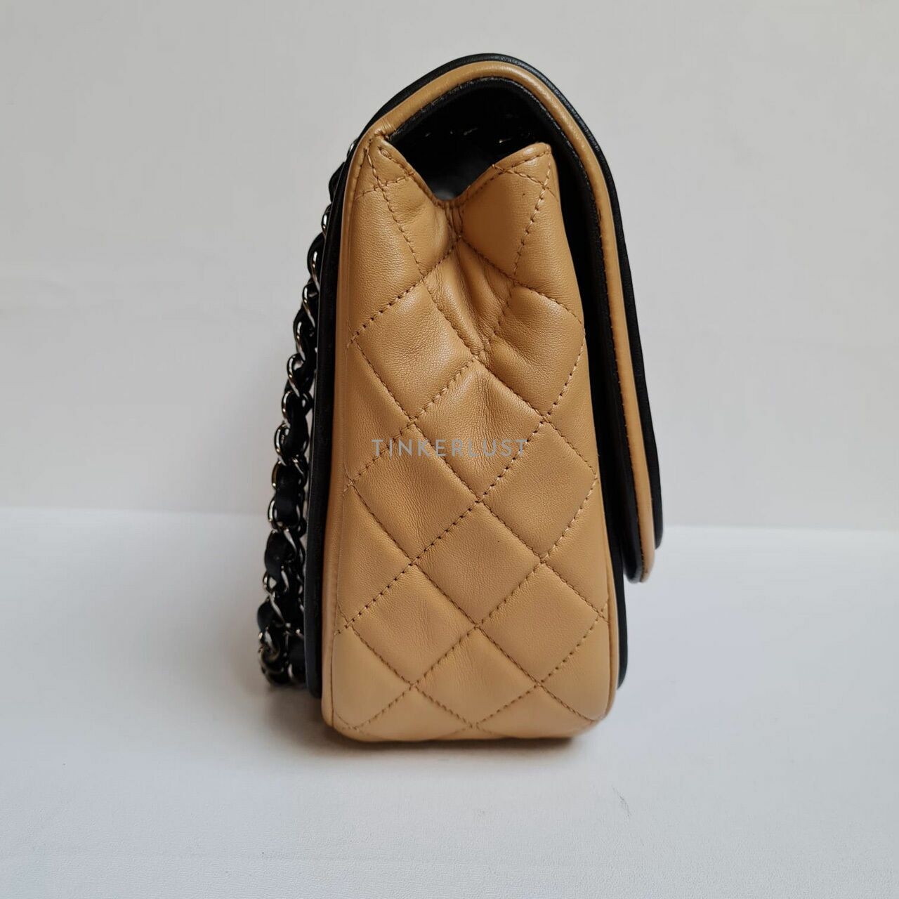 Chanel Jumbo Two Tone SHW Shoulder Bag