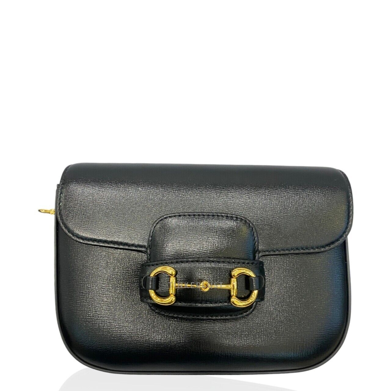 Gucci Mini Horsebit 1955 in Black GHW Sling Bag