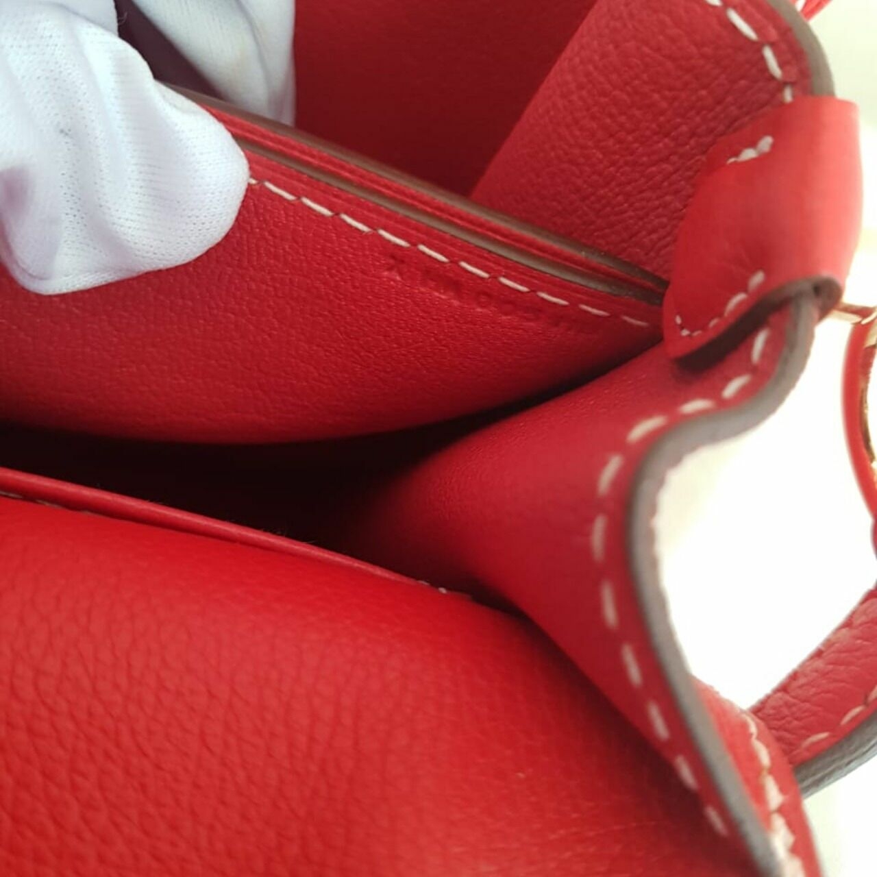 Hermes Red Roulis 23 GHW #X