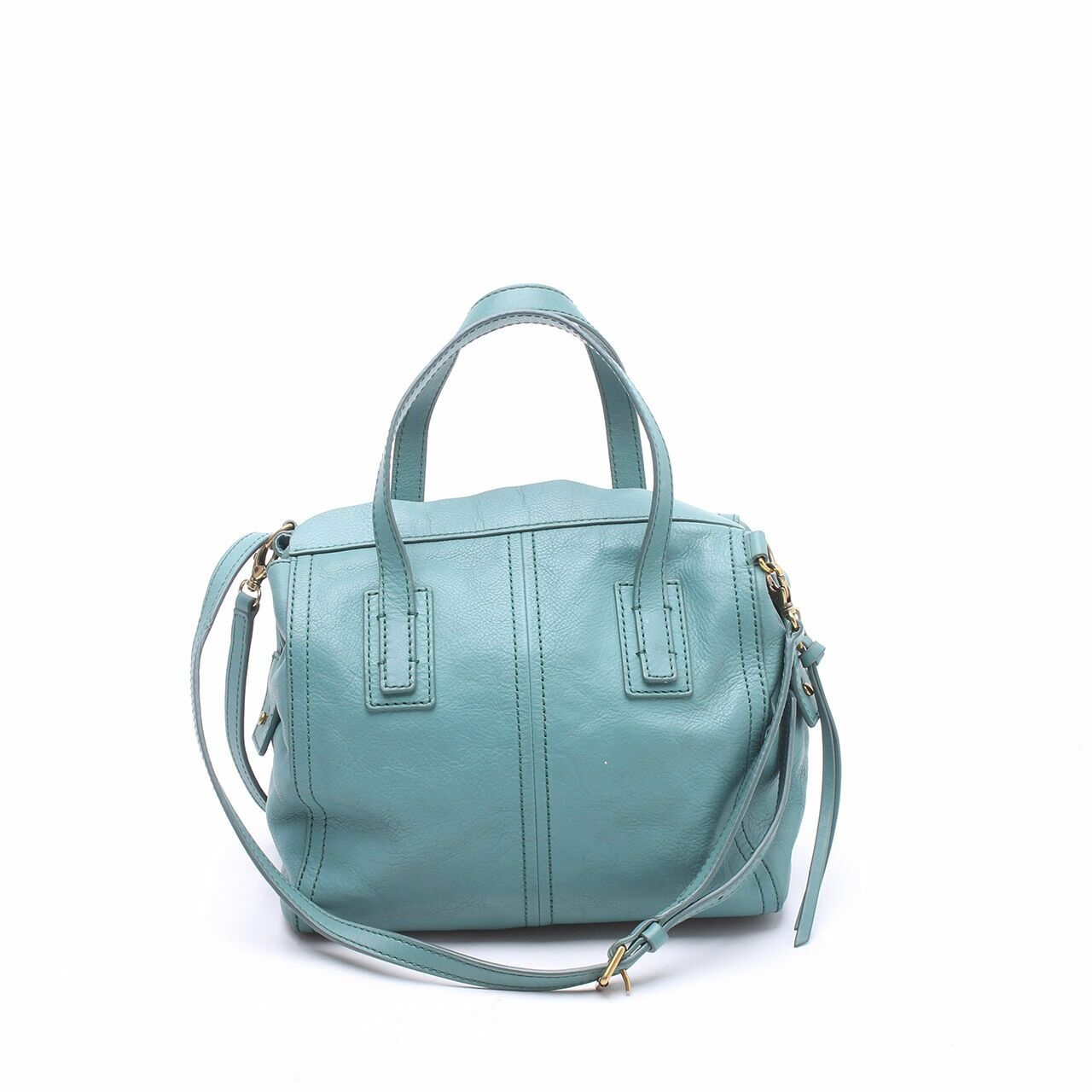 Fossil  Emma Medium Green Tosca Satchel