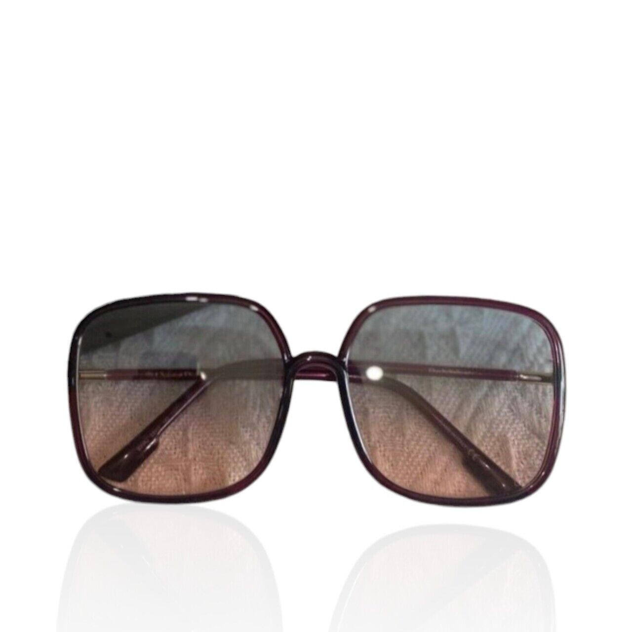 Christian Dior Burgundy Sunglasses