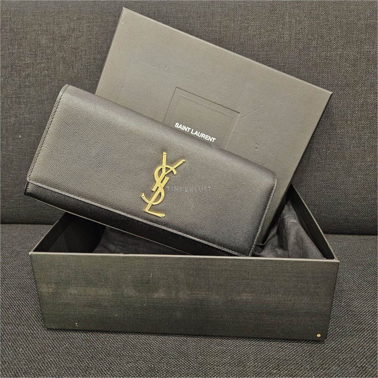 Saint Laurent Belle de Jour Black 2020 Clutch