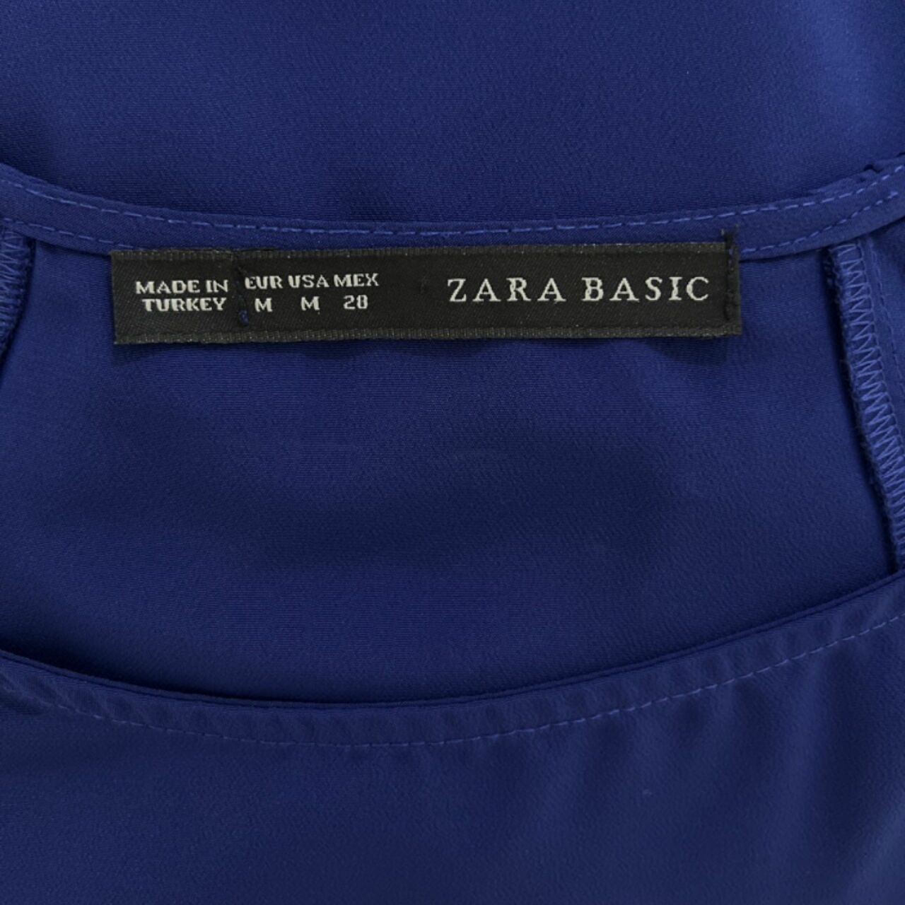 Zara Blue Sleeveless