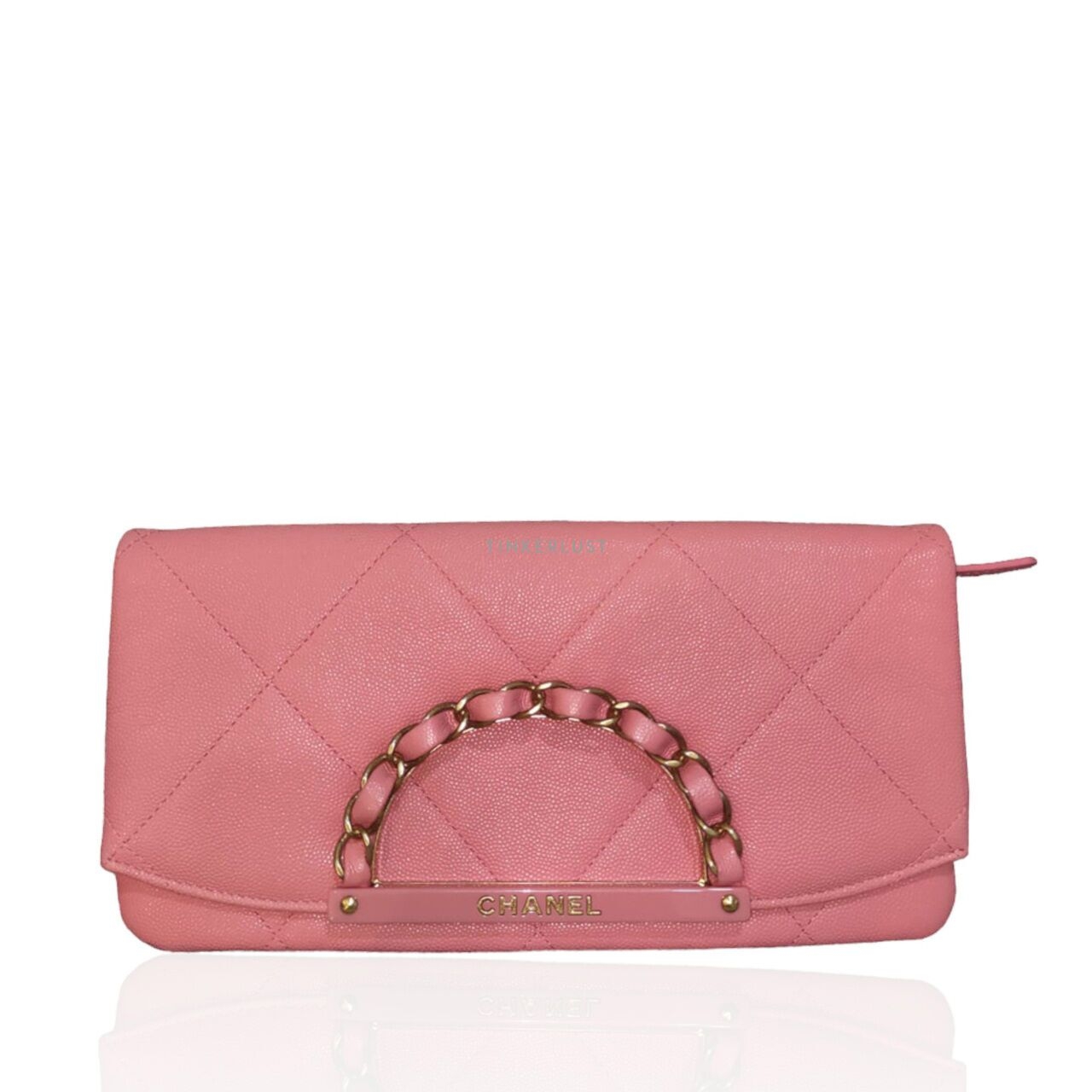 Chanel Pink Caviar GHW #29 Clutch	